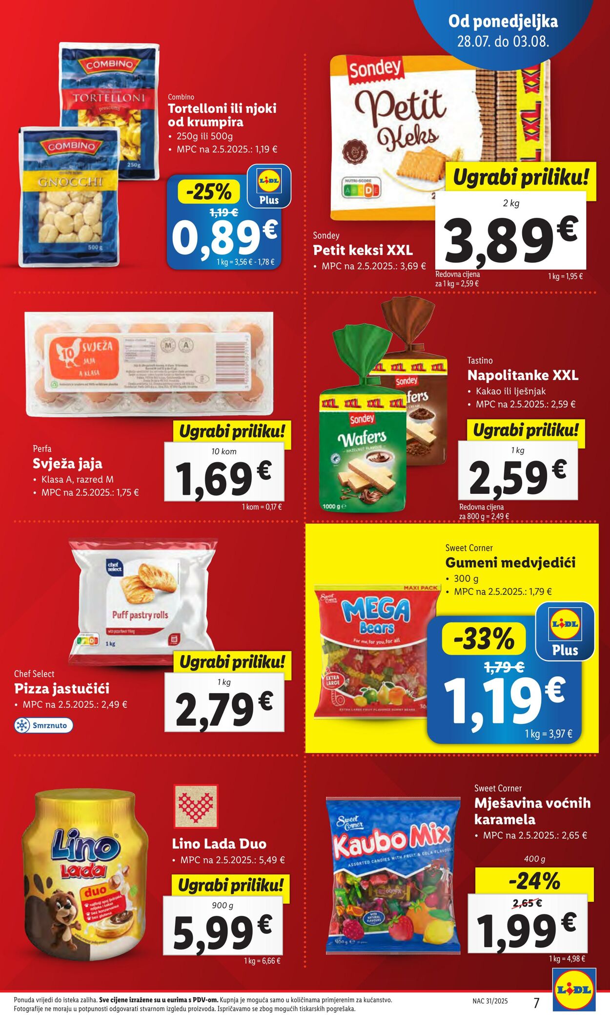 Katalog Lidl 25.07.2025 - 08.08.2025