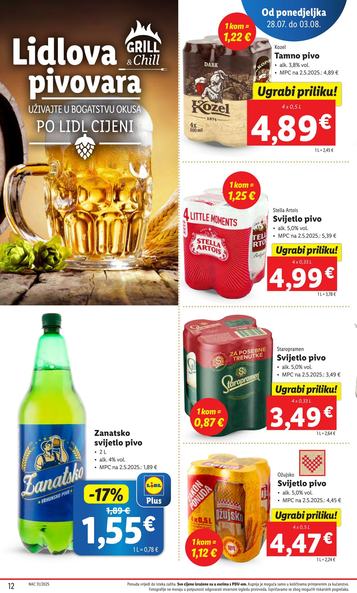 Katalog Lidl 25.07.2025 - 08.08.2025