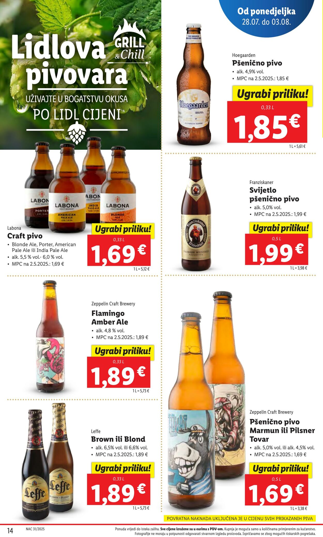 Katalog Lidl 25.07.2025 - 08.08.2025