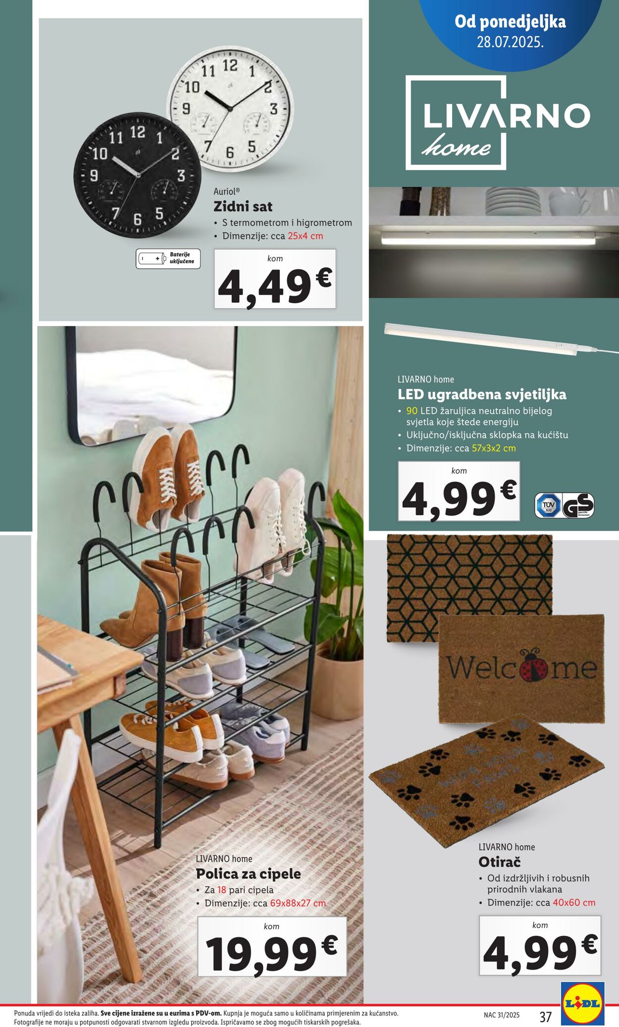 Katalog Lidl 25.07.2025 - 08.08.2025