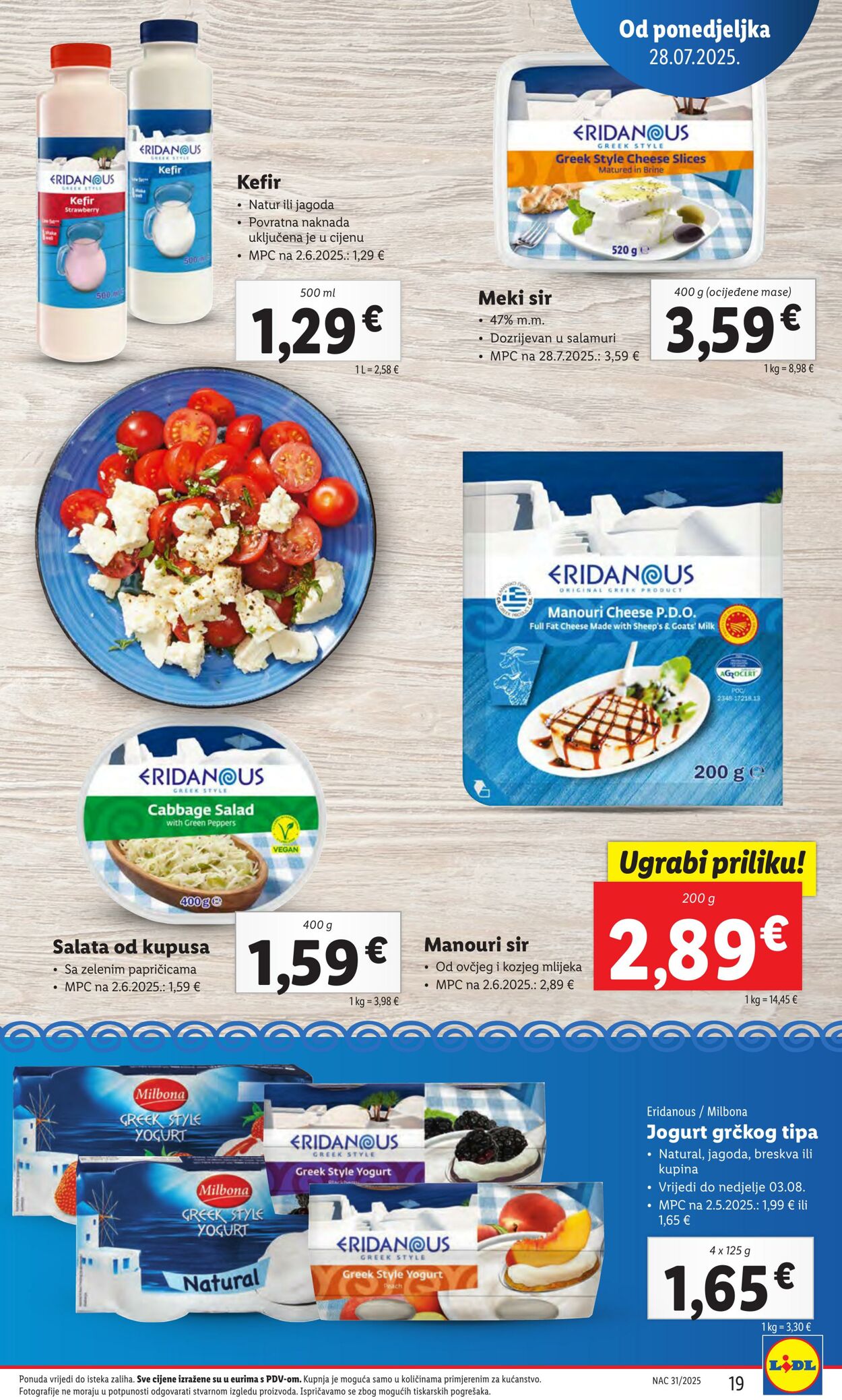 Katalog Lidl 25.07.2025 - 08.08.2025
