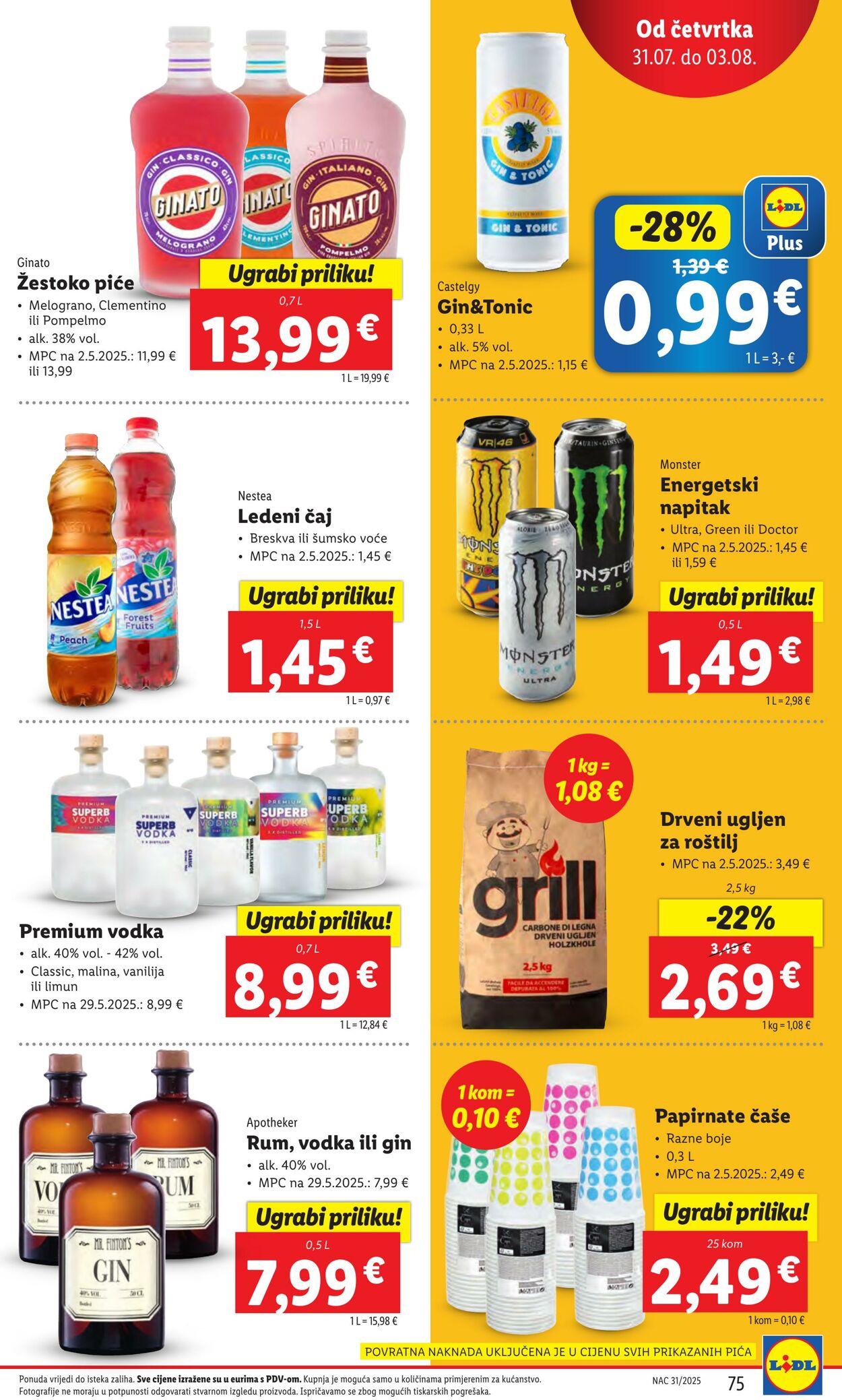 Katalog Lidl 25.07.2025 - 08.08.2025