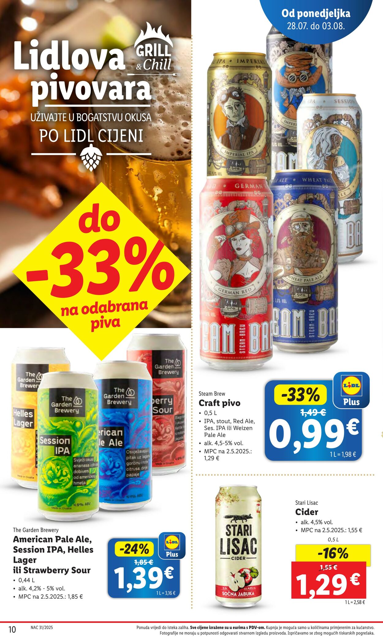 Katalog Lidl 26.07.2025 - 09.08.2025