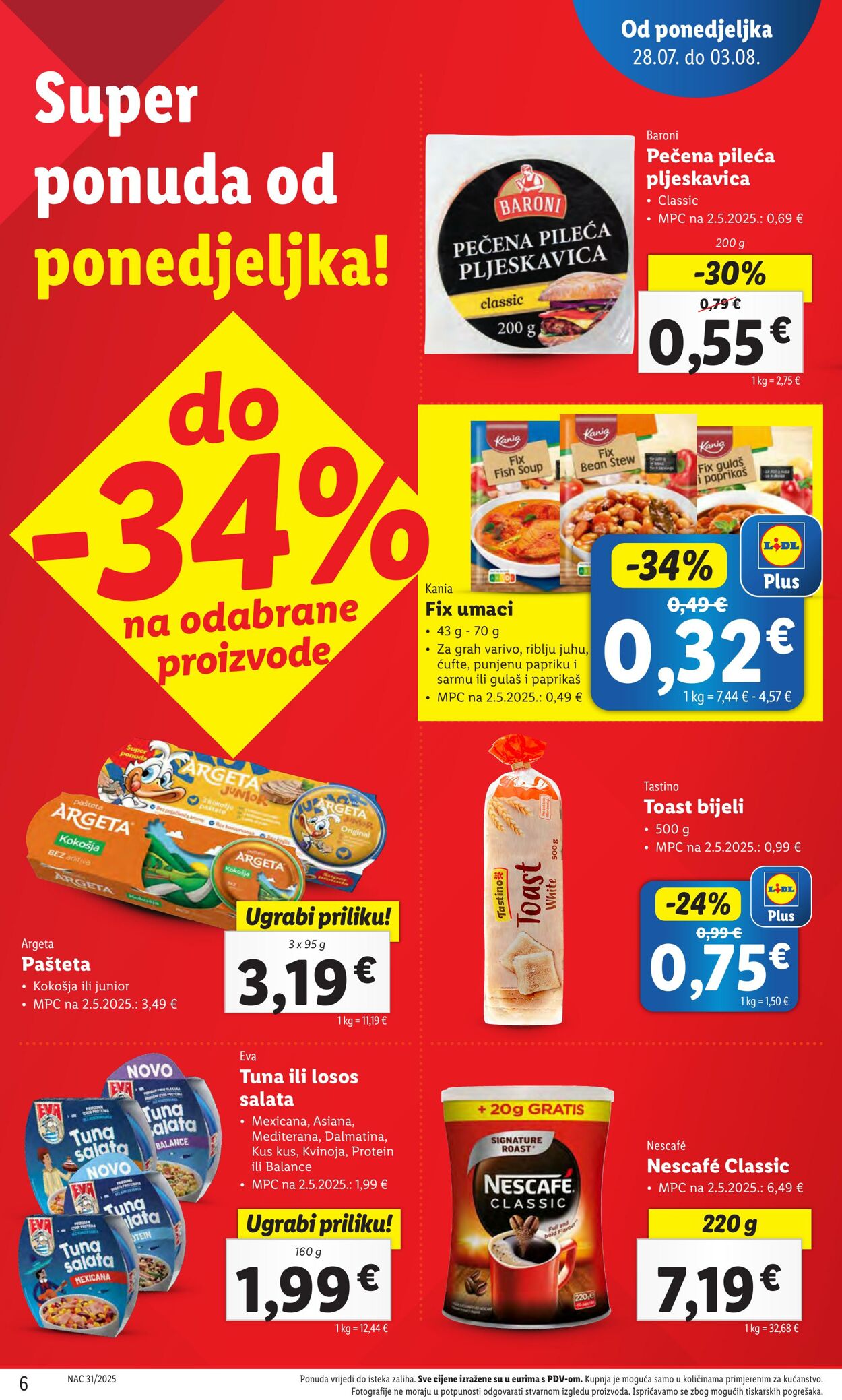 Katalog Lidl 30.07.2025 - 06.08.2025