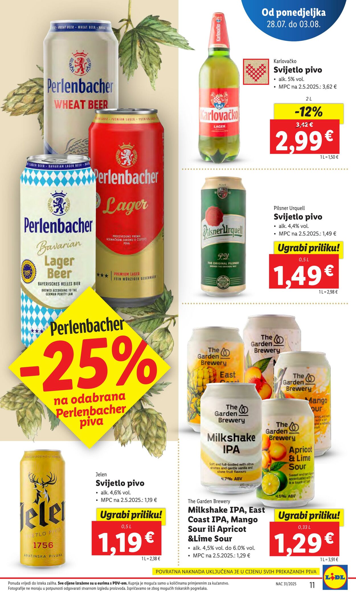 Katalog Lidl 30.07.2025 - 06.08.2025
