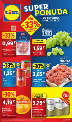 Katalog Lidl 28.08.2025 - 04.09.2025