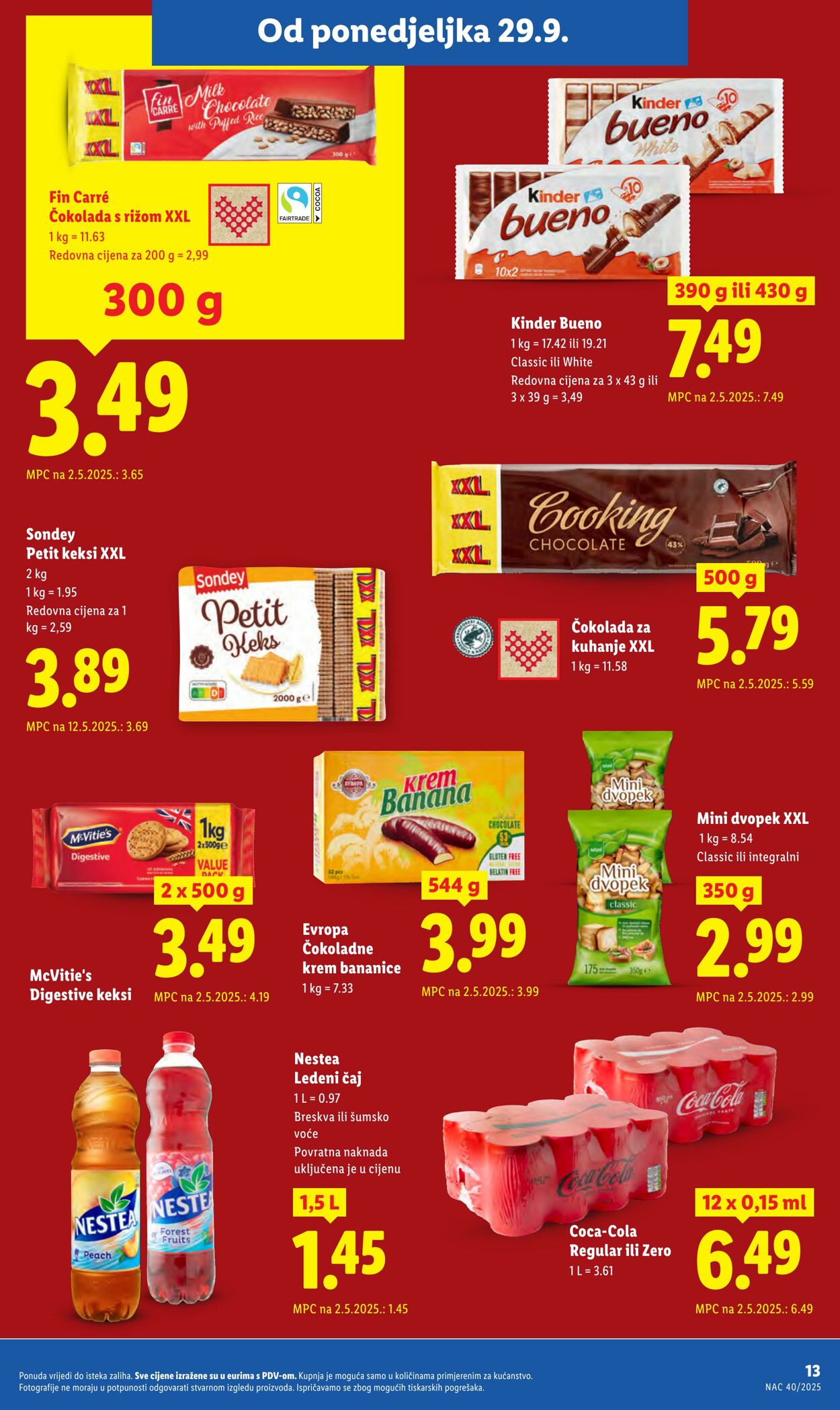 Katalog Lidl 02.10.2025 - 16.10.2025
