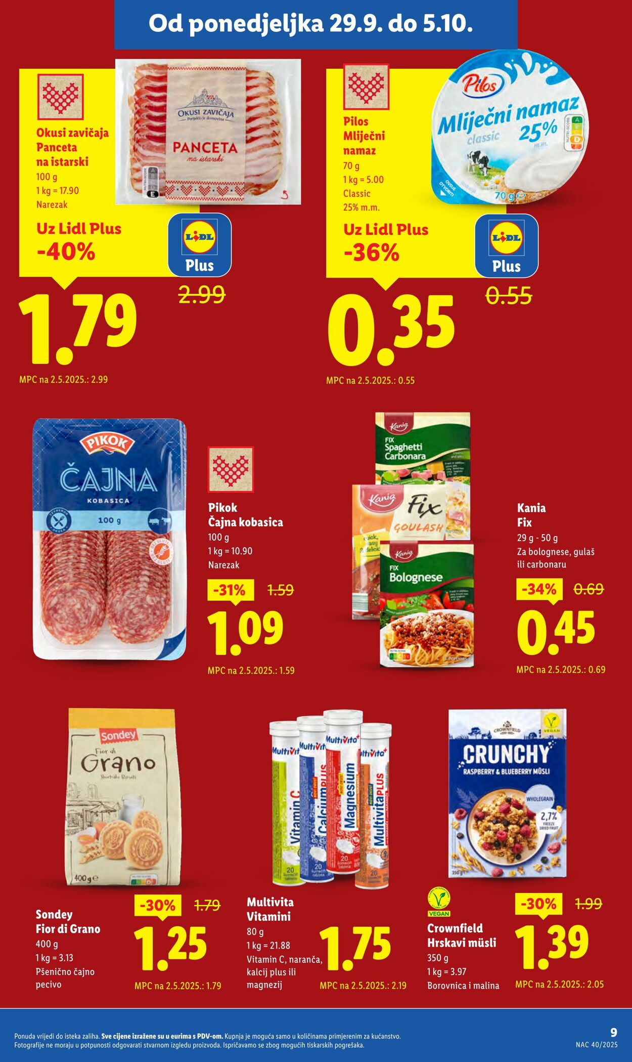 Katalog Lidl 02.10.2025 - 16.10.2025