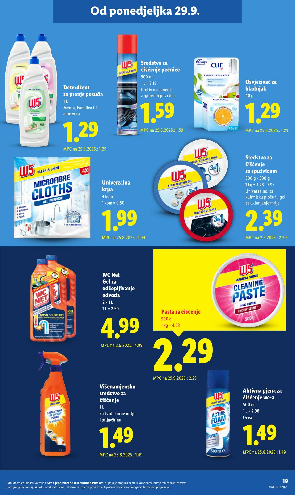 Katalog Lidl 29.09.2025 - 06.10.2025