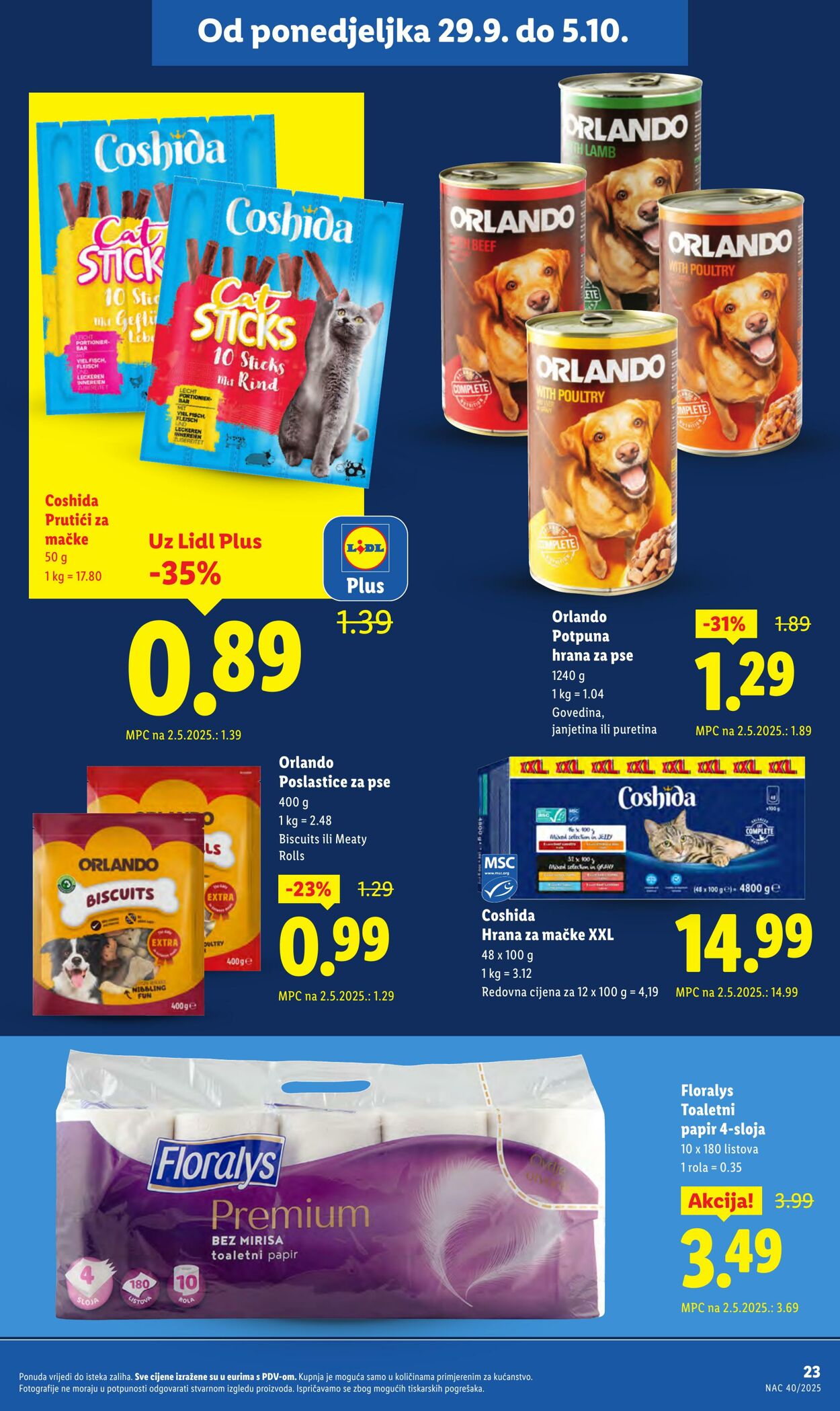 Katalog Lidl 29.09.2025 - 06.10.2025