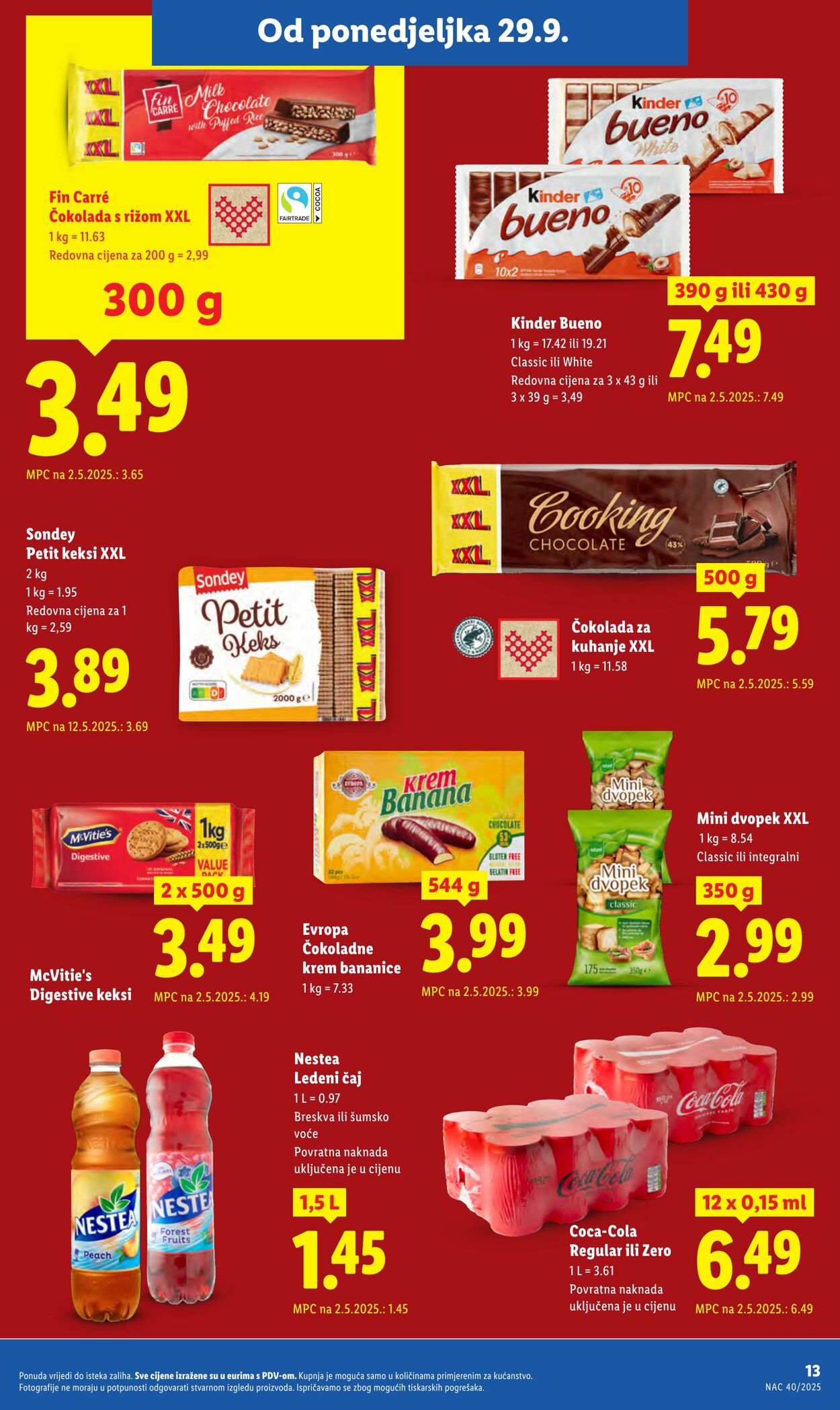 Katalog Lidl 29.09.2025 - 06.10.2025