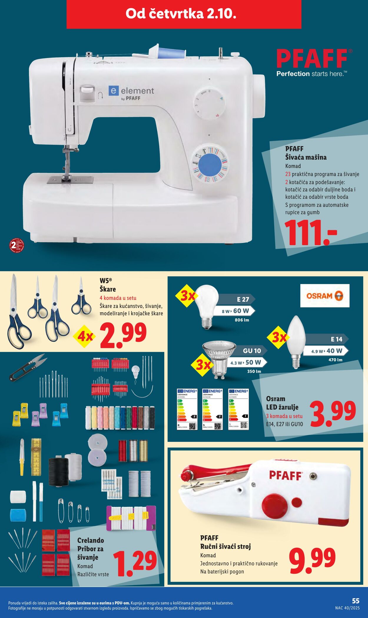 Katalog Lidl 29.09.2025 - 06.10.2025