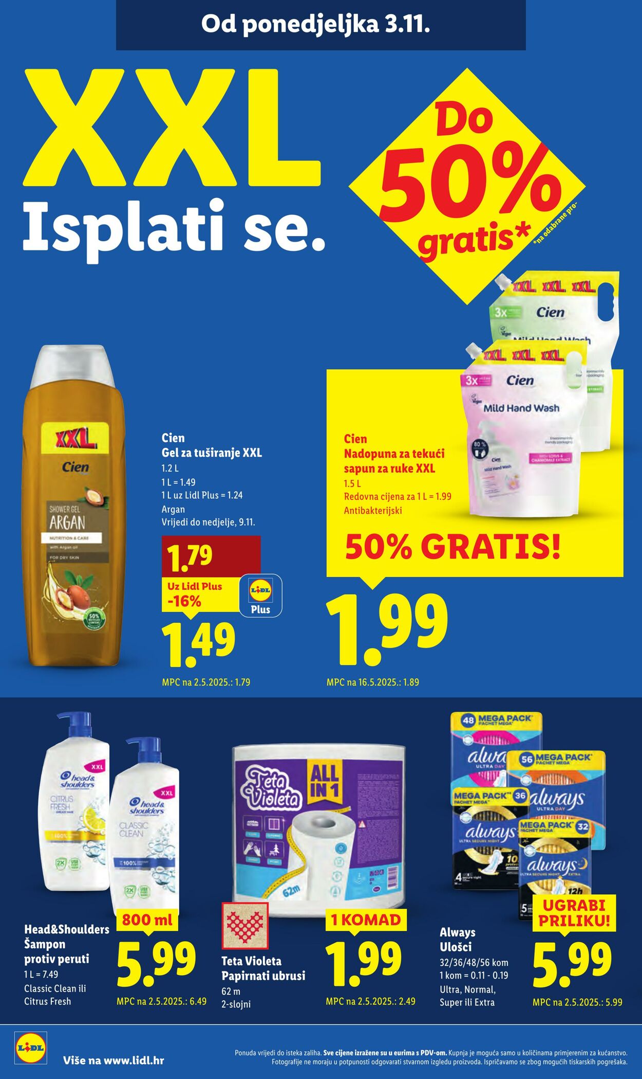 Katalog Lidl 02.11.2025 - 16.11.2025