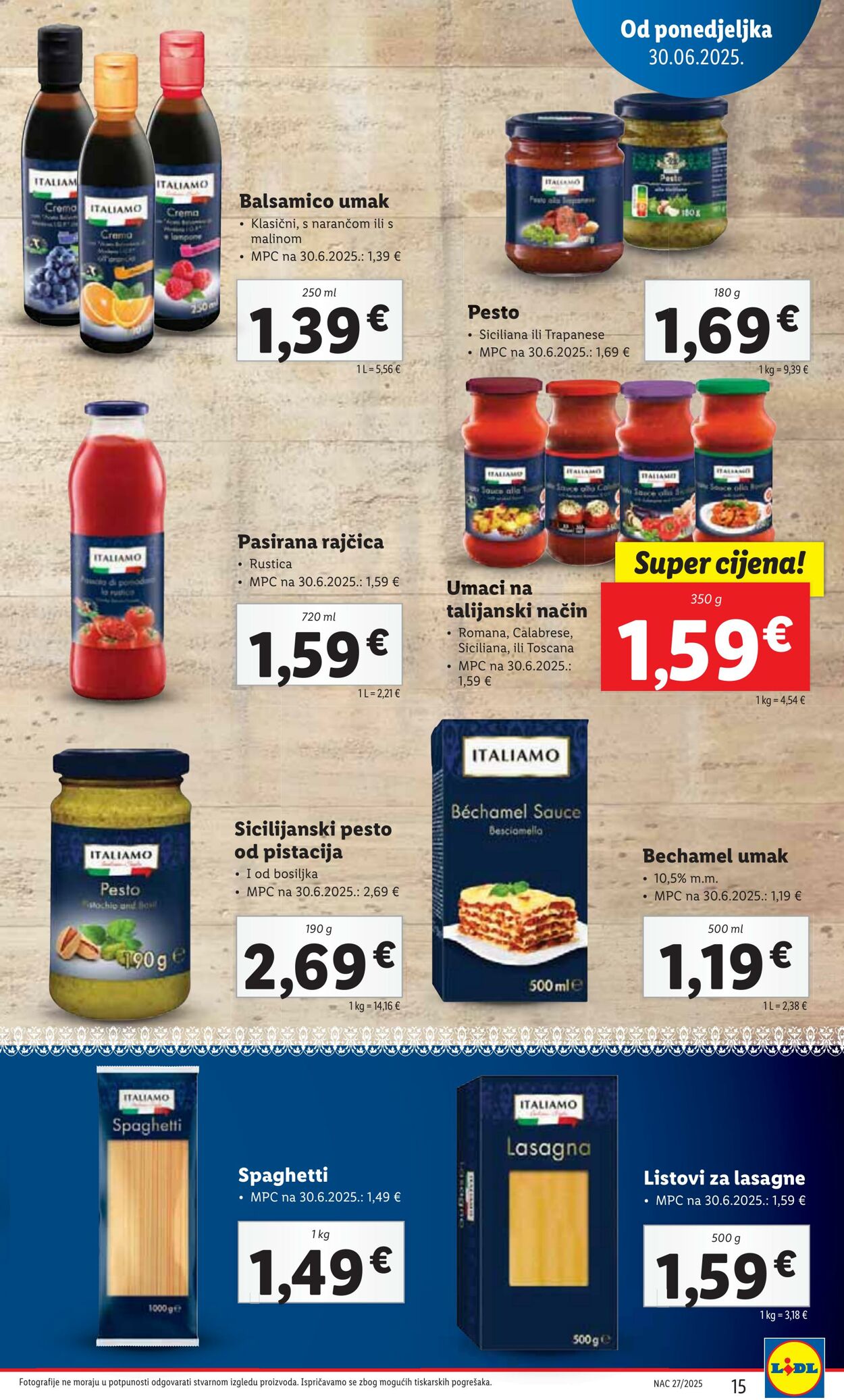 Katalog Lidl 01.07.2025 - 15.07.2025