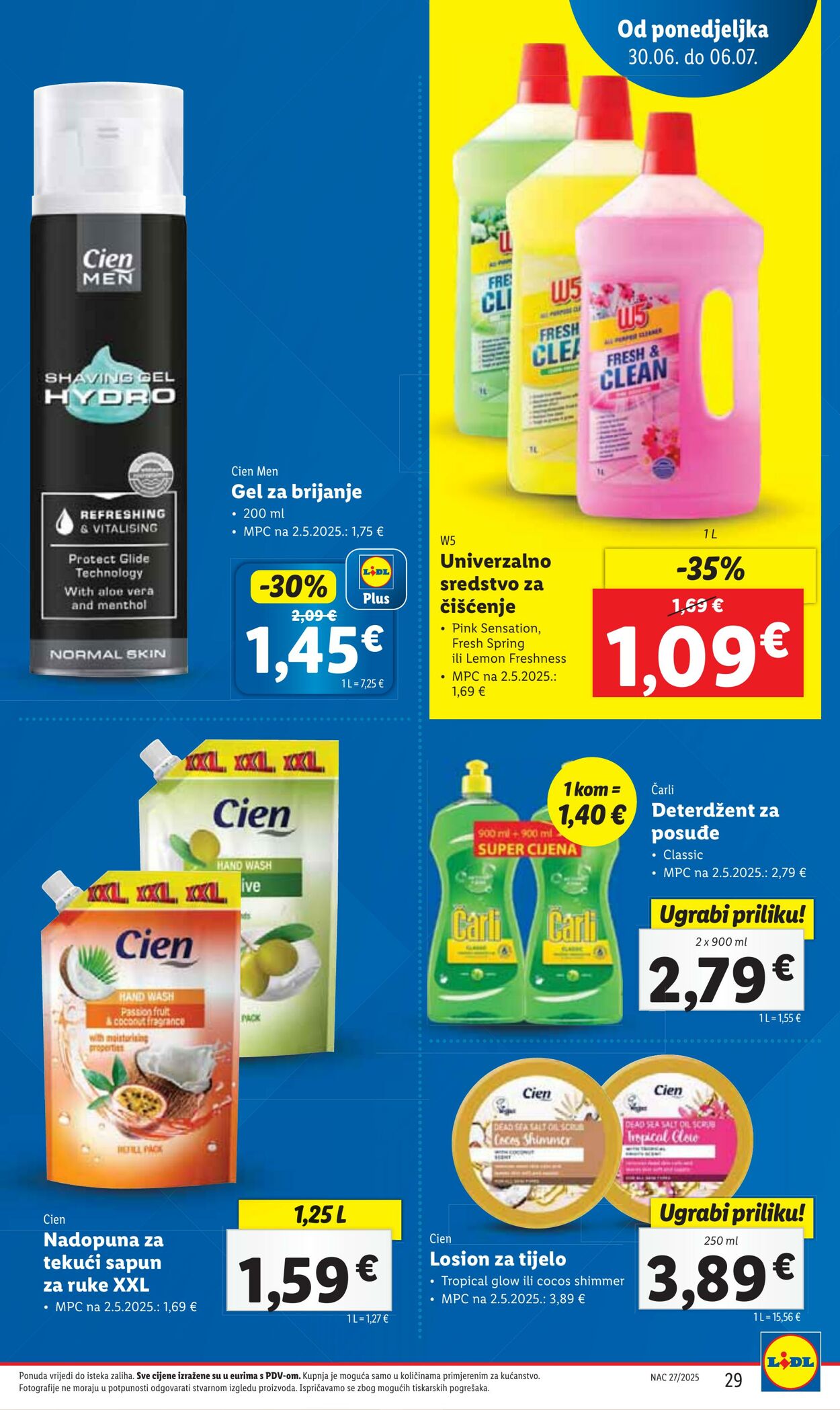 Katalog Lidl 30.06.2025 - 06.07.2025