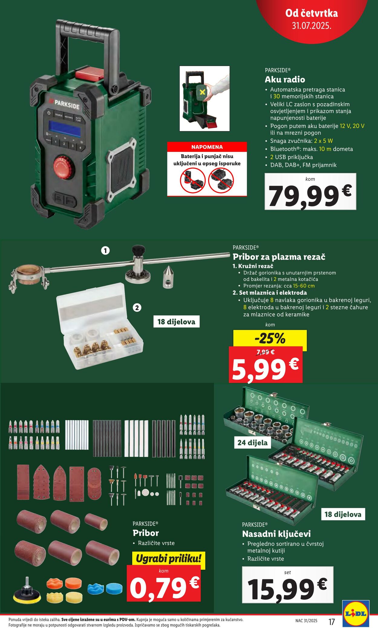 Katalog Lidl 01.08.2025 - 15.08.2025