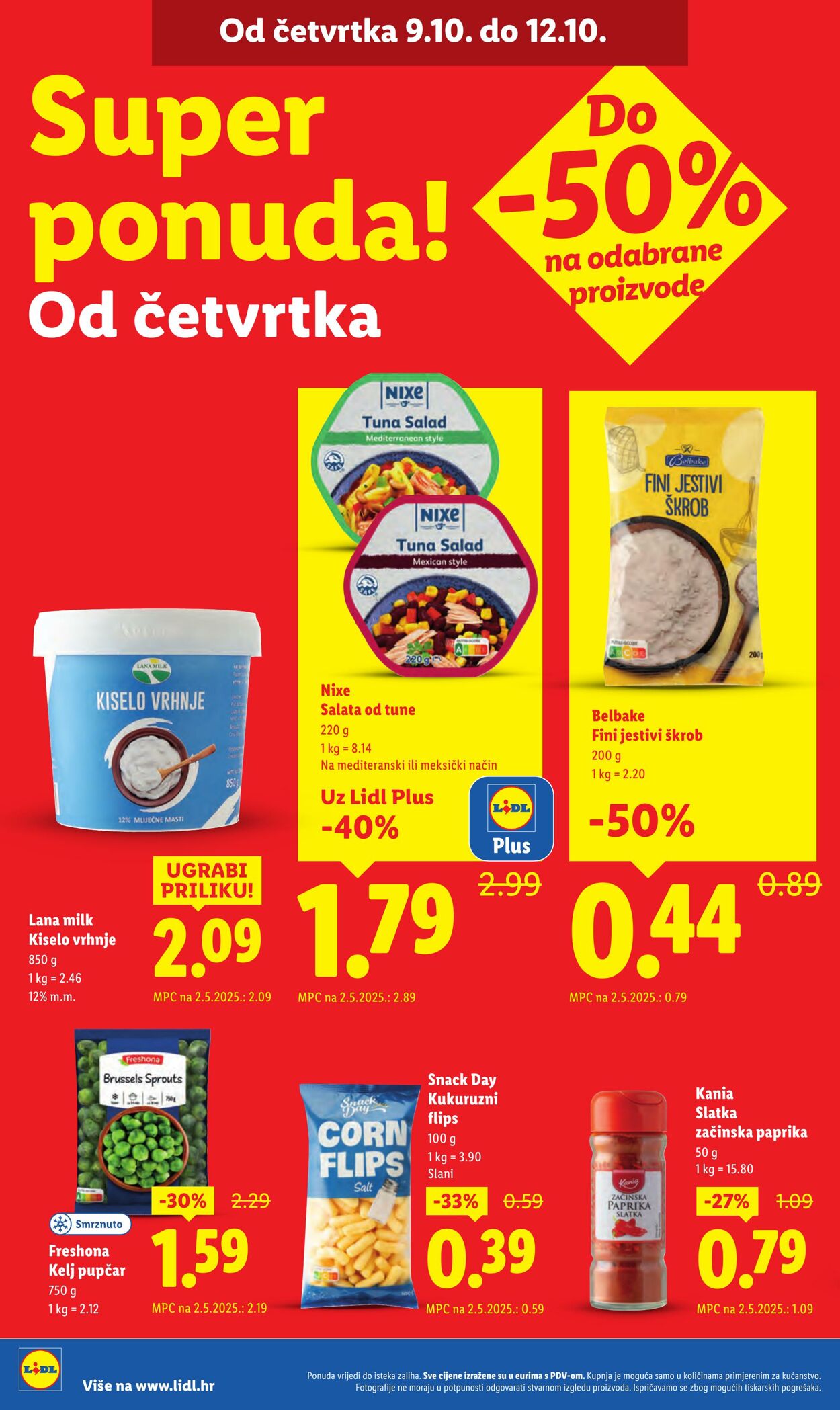 Katalog Lidl 02.10.2025 - 16.10.2025
