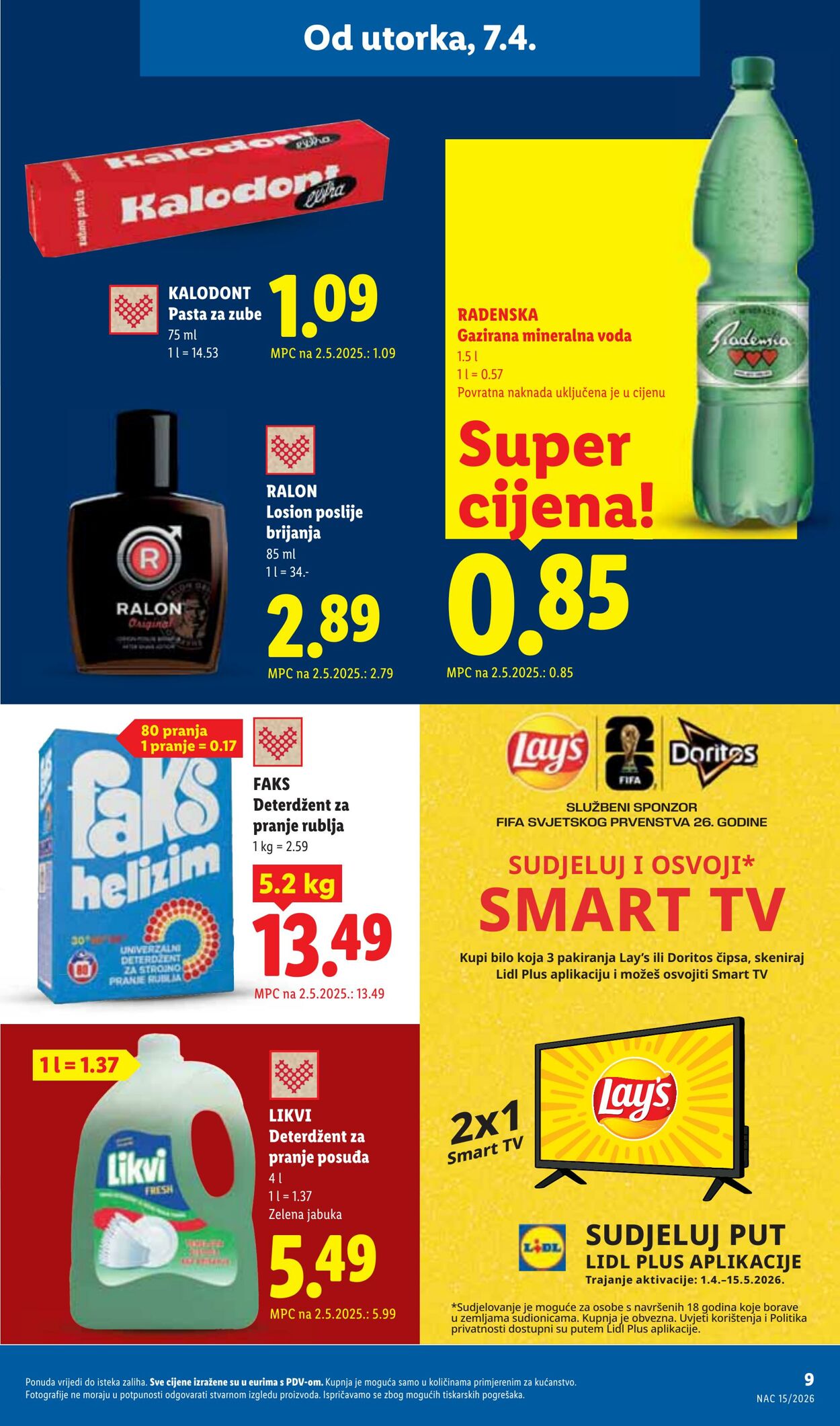 Katalog Lidl 07.04.2026 - 15.04.2026