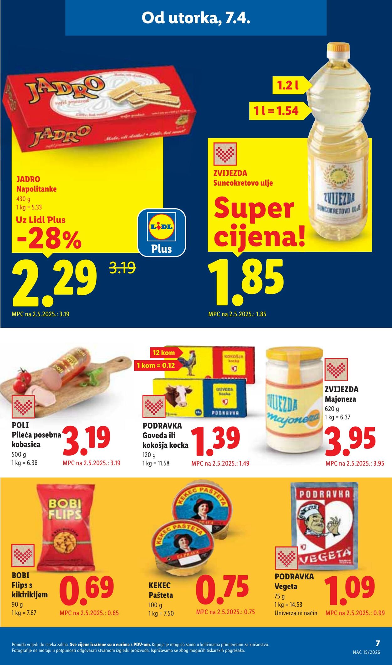 Katalog Lidl 07.04.2026 - 15.04.2026