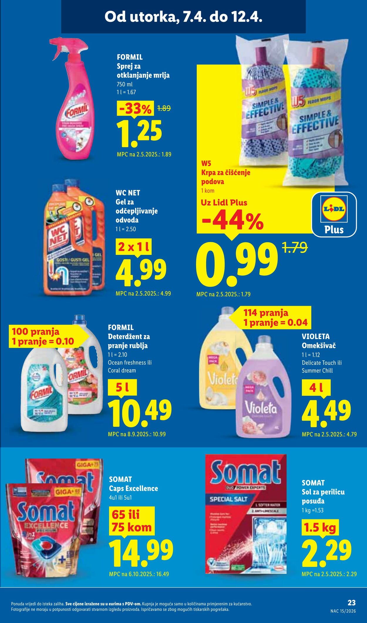 Katalog Lidl 07.04.2026 - 15.04.2026