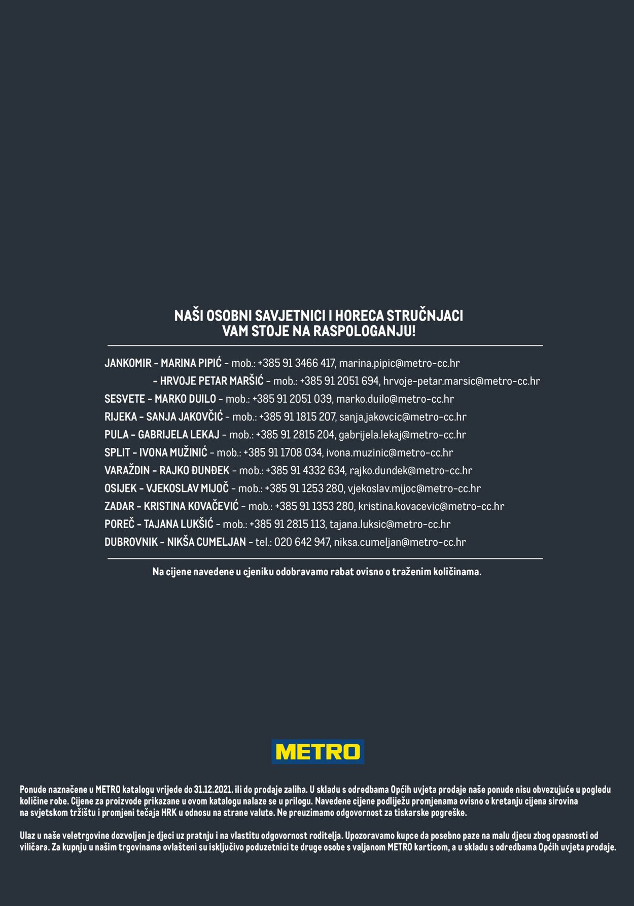 Katalog Metro 10.05.2021 - 31.12.2021