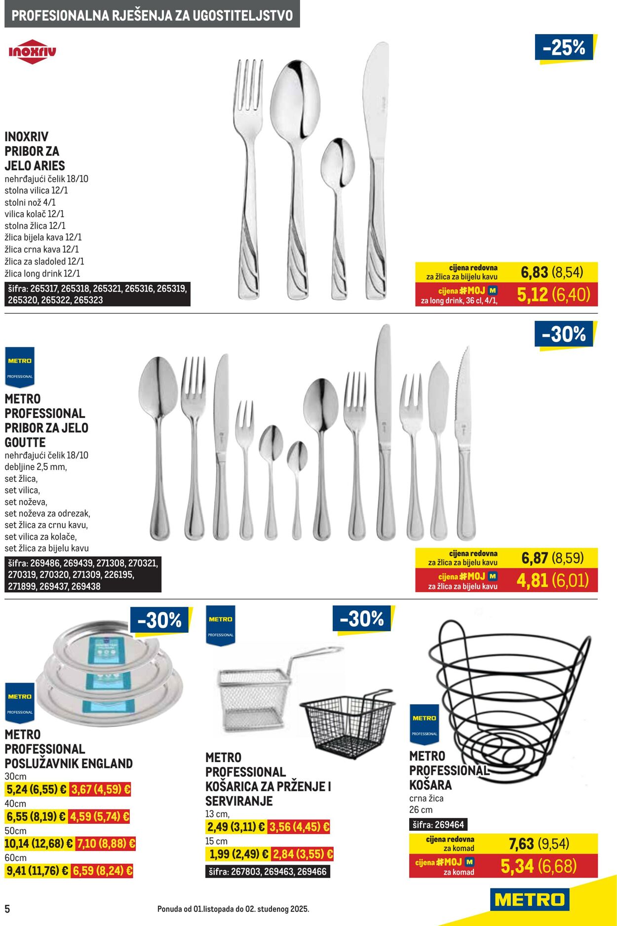 Katalog Metro 01.10.2025 - 02.11.2025
