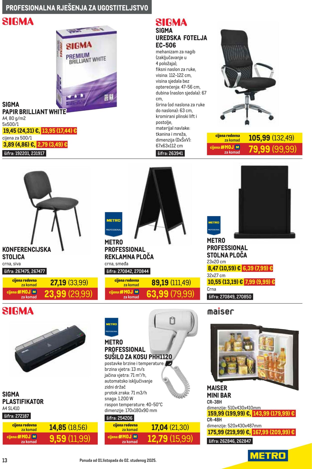 Katalog Metro 01.10.2025 - 02.11.2025