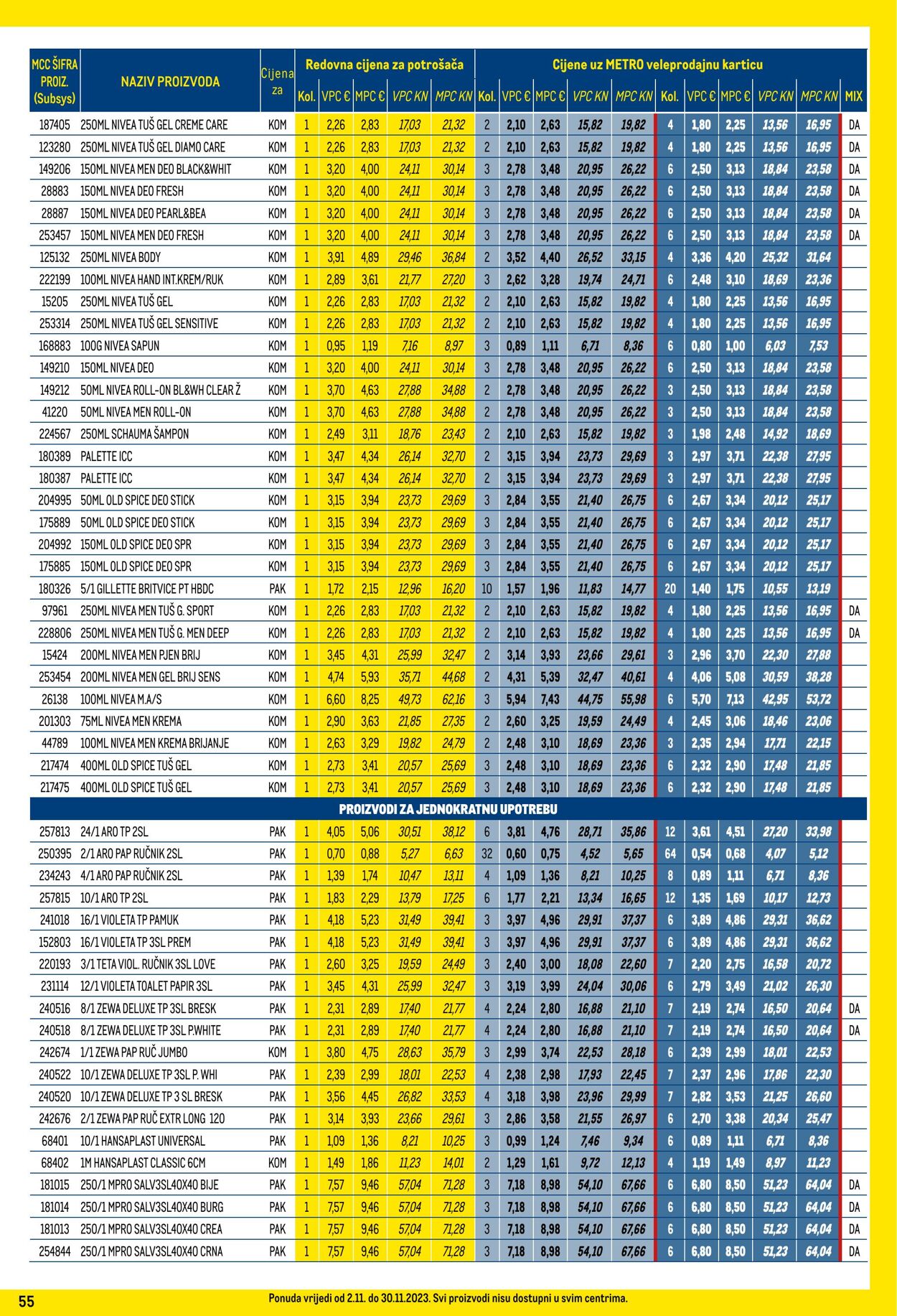 Katalog Metro 02.11.2023 - 30.11.2023