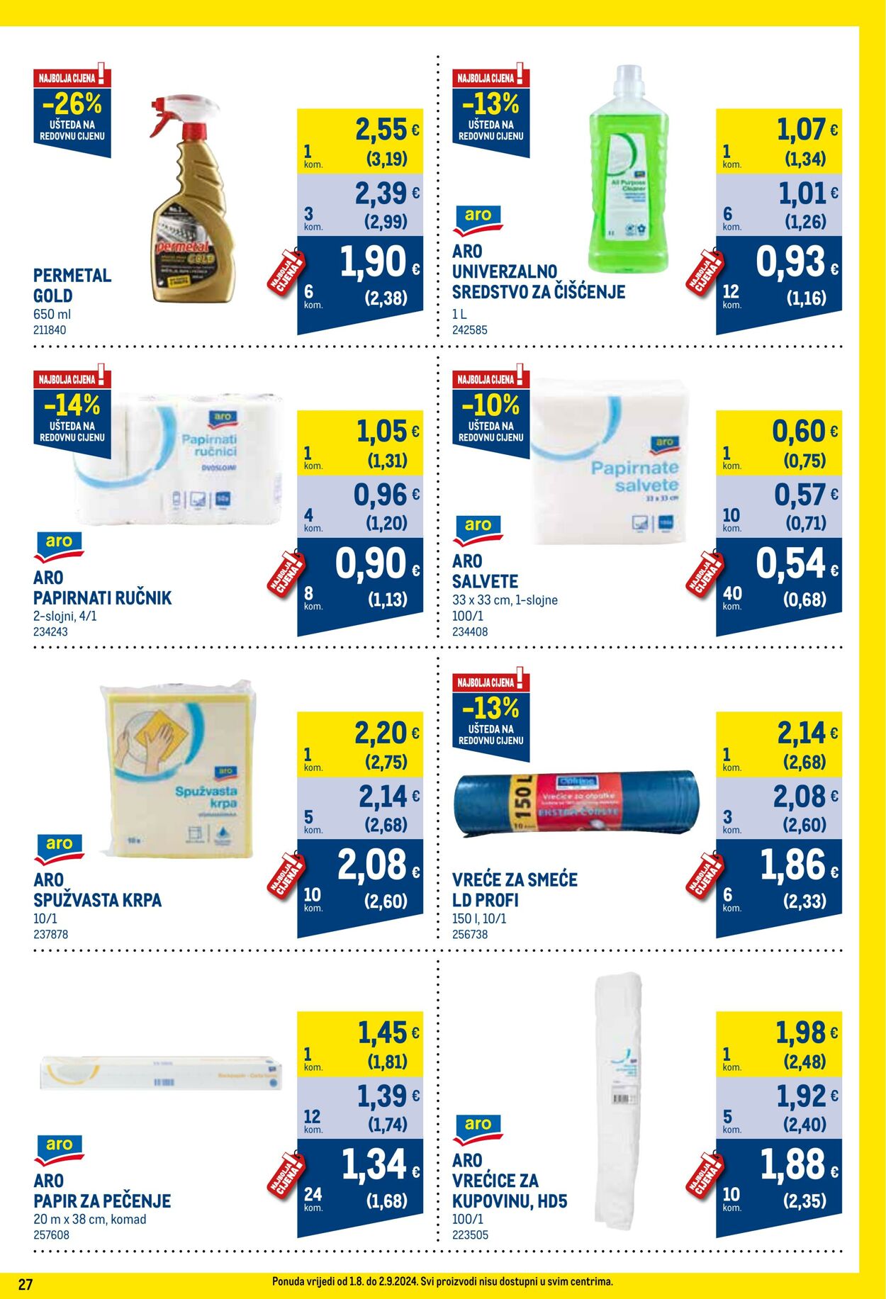 Katalog Metro 01.08.2024 - 02.09.2024