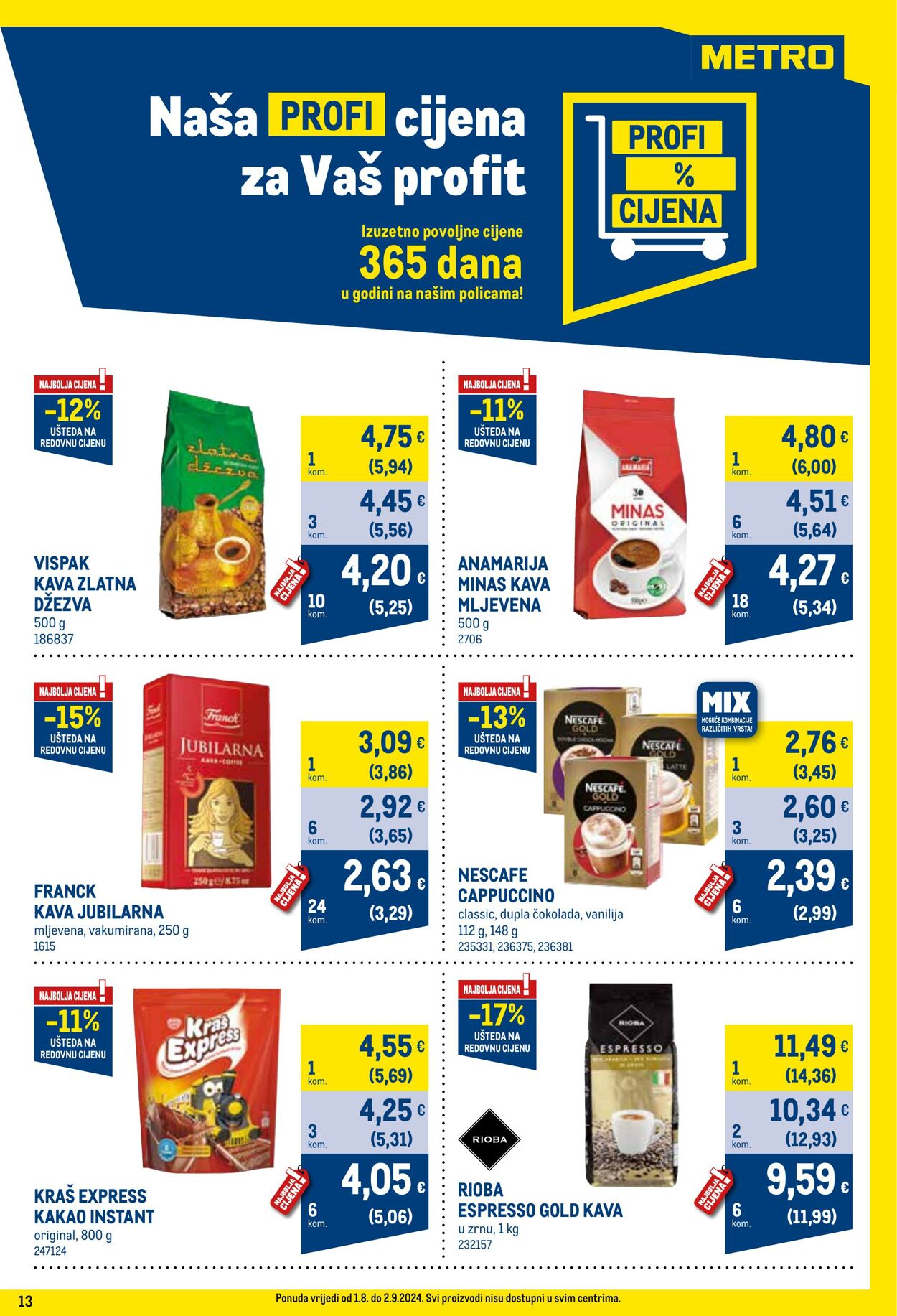 Katalog Metro 01.08.2024 - 02.09.2024