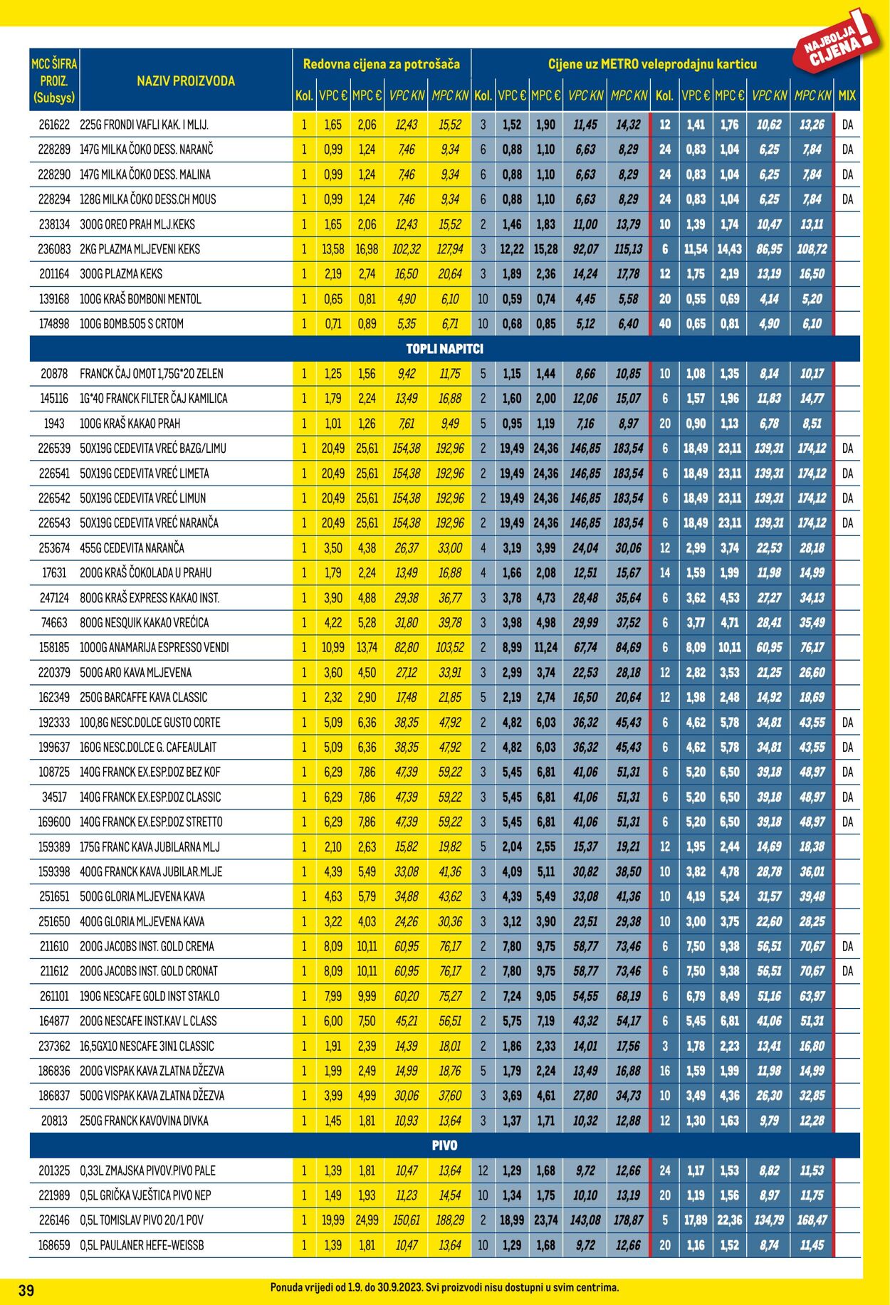 Katalog Metro 01.09.2023 - 30.09.2023