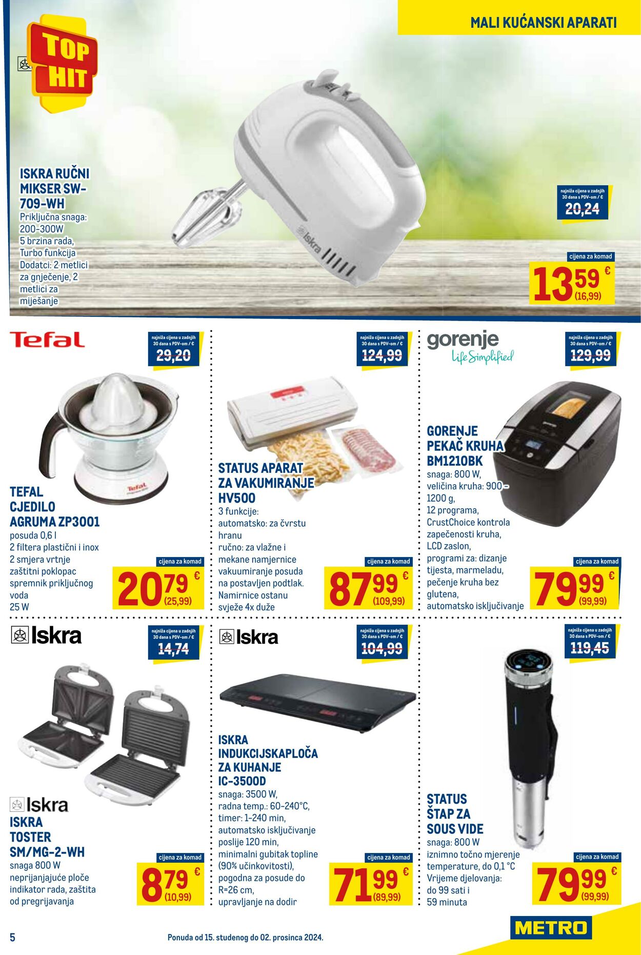 Katalog Metro 15.11.2024 - 02.12.2024