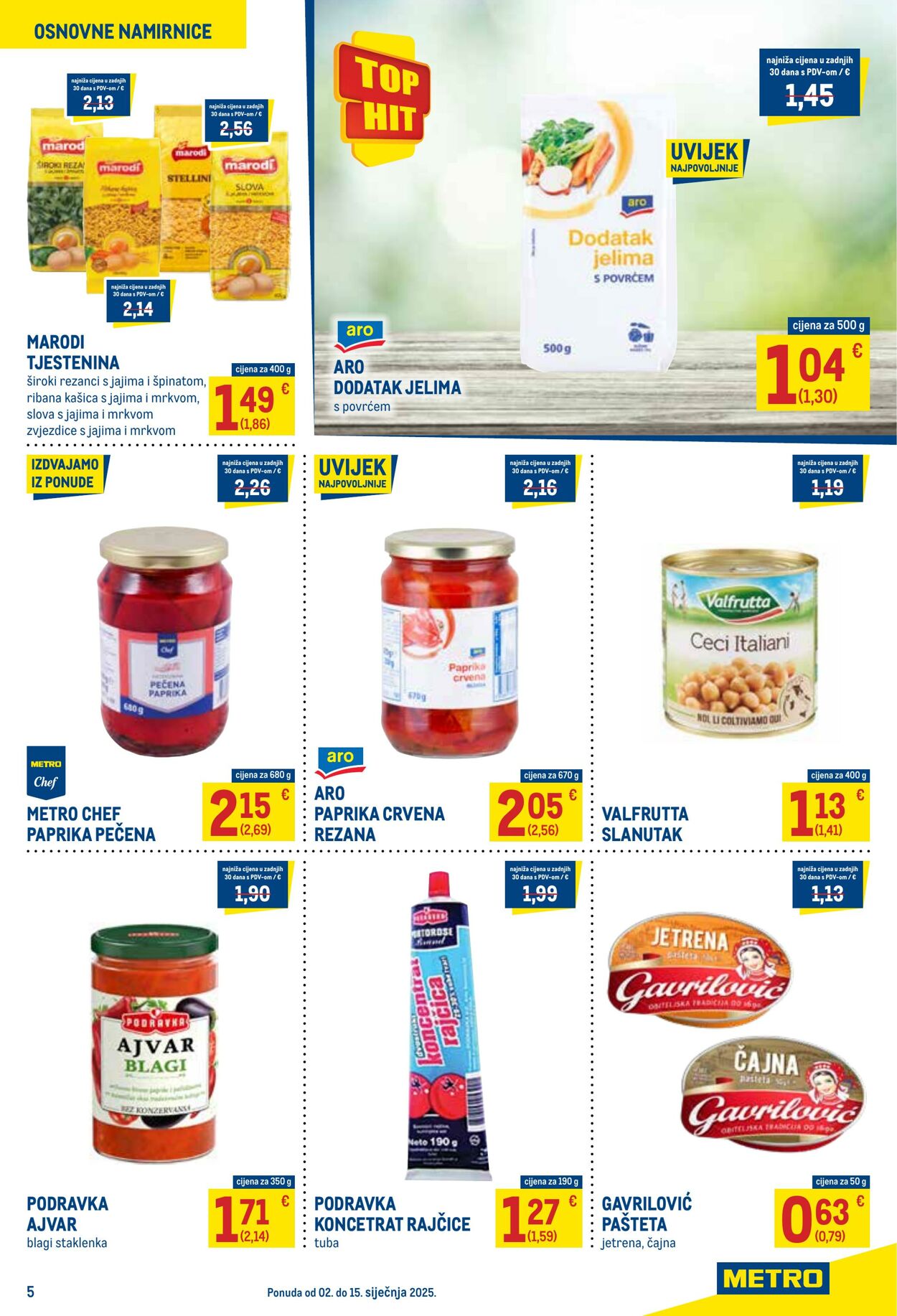 Katalog Metro 02.01.2025 - 15.01.2025