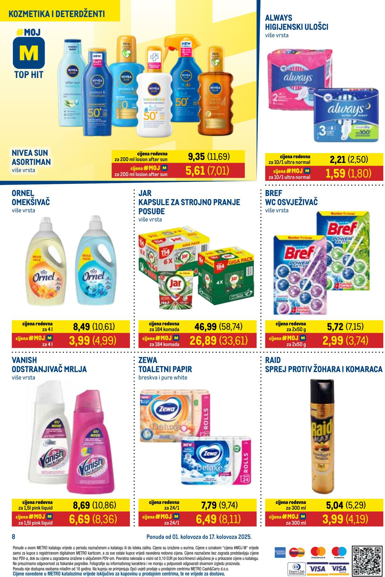 Katalog Metro 01.08.2025 - 17.08.2025
