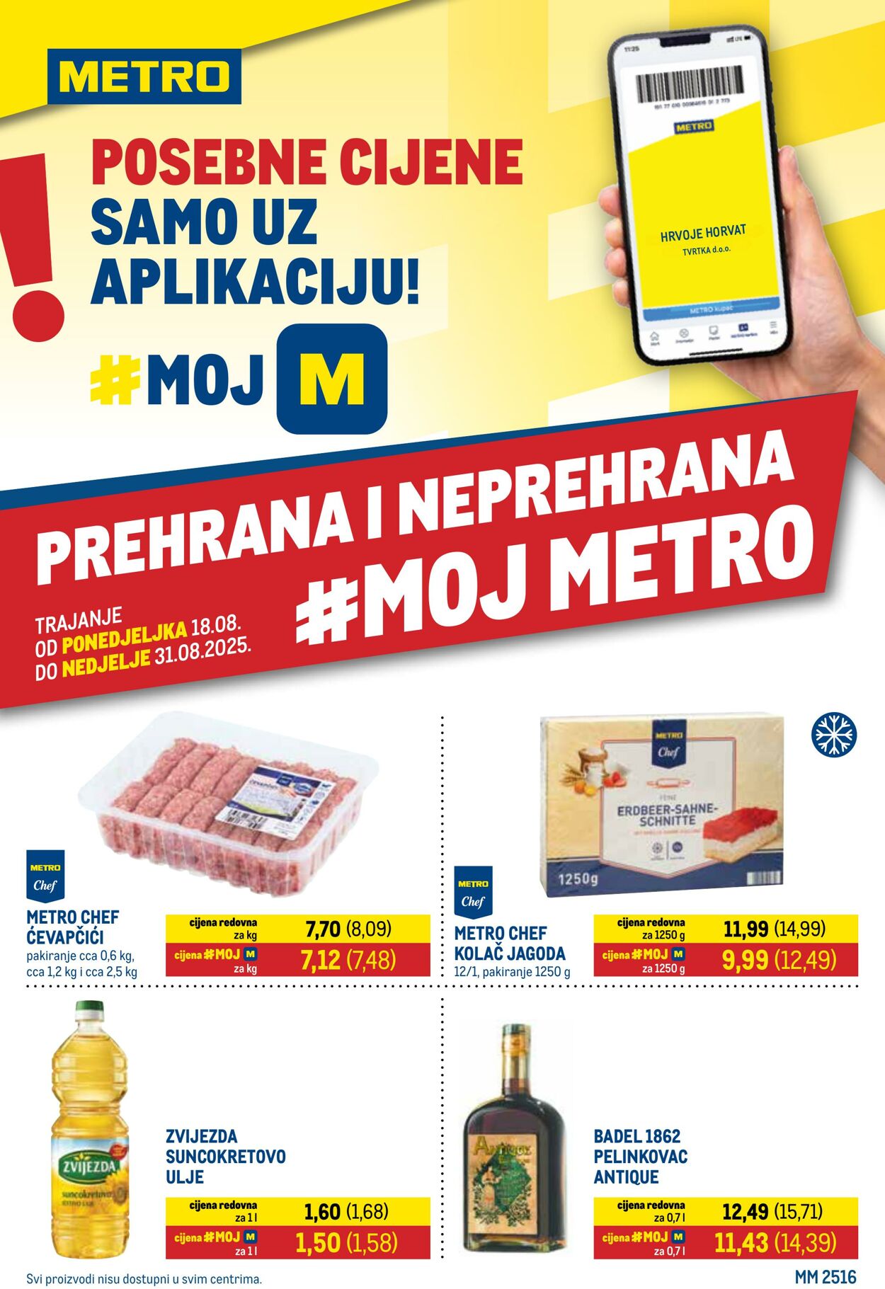 Katalog Metro 18.08.2025 - 31.08.2025