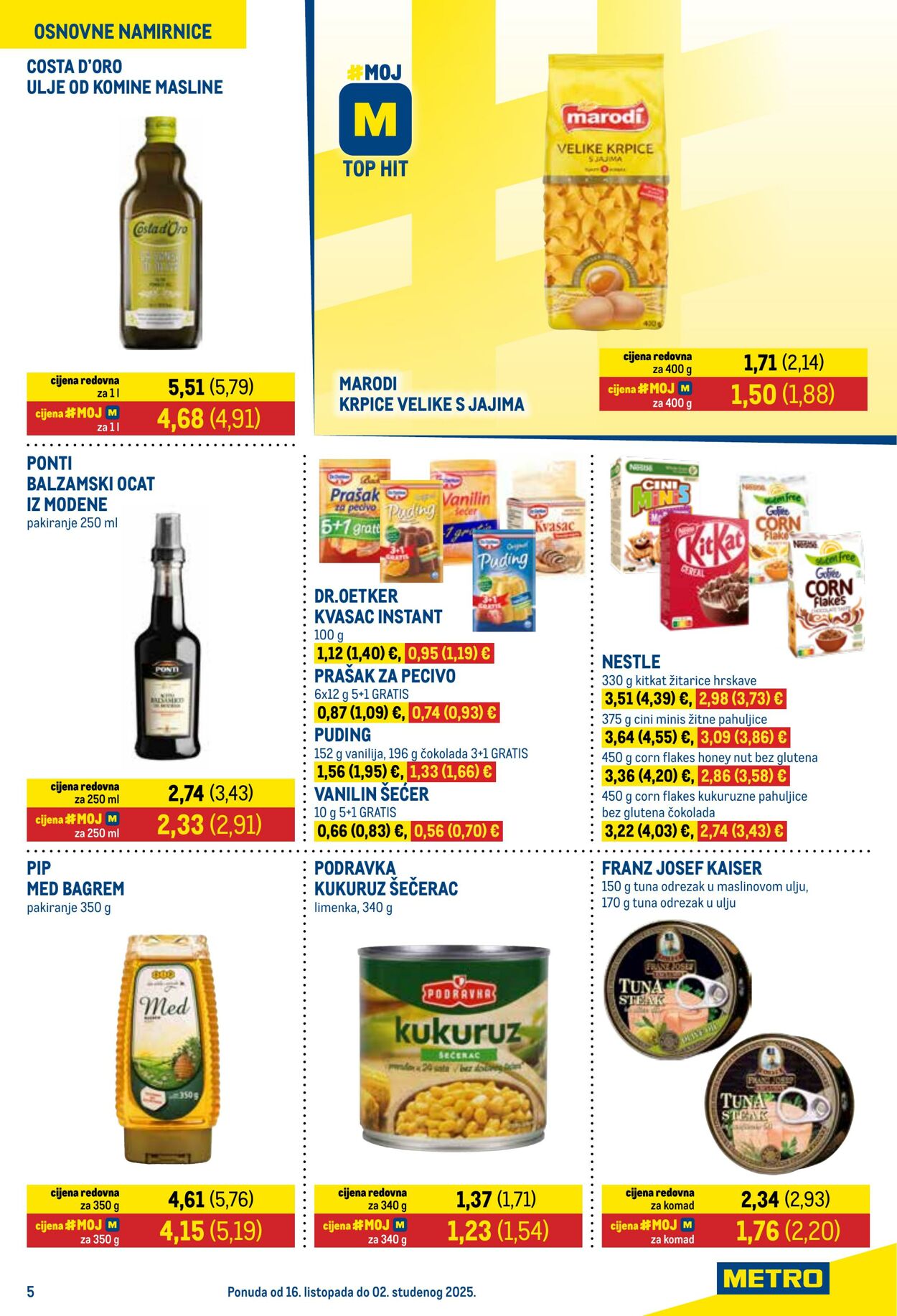 Katalog Metro 16.10.2025 - 02.11.2025