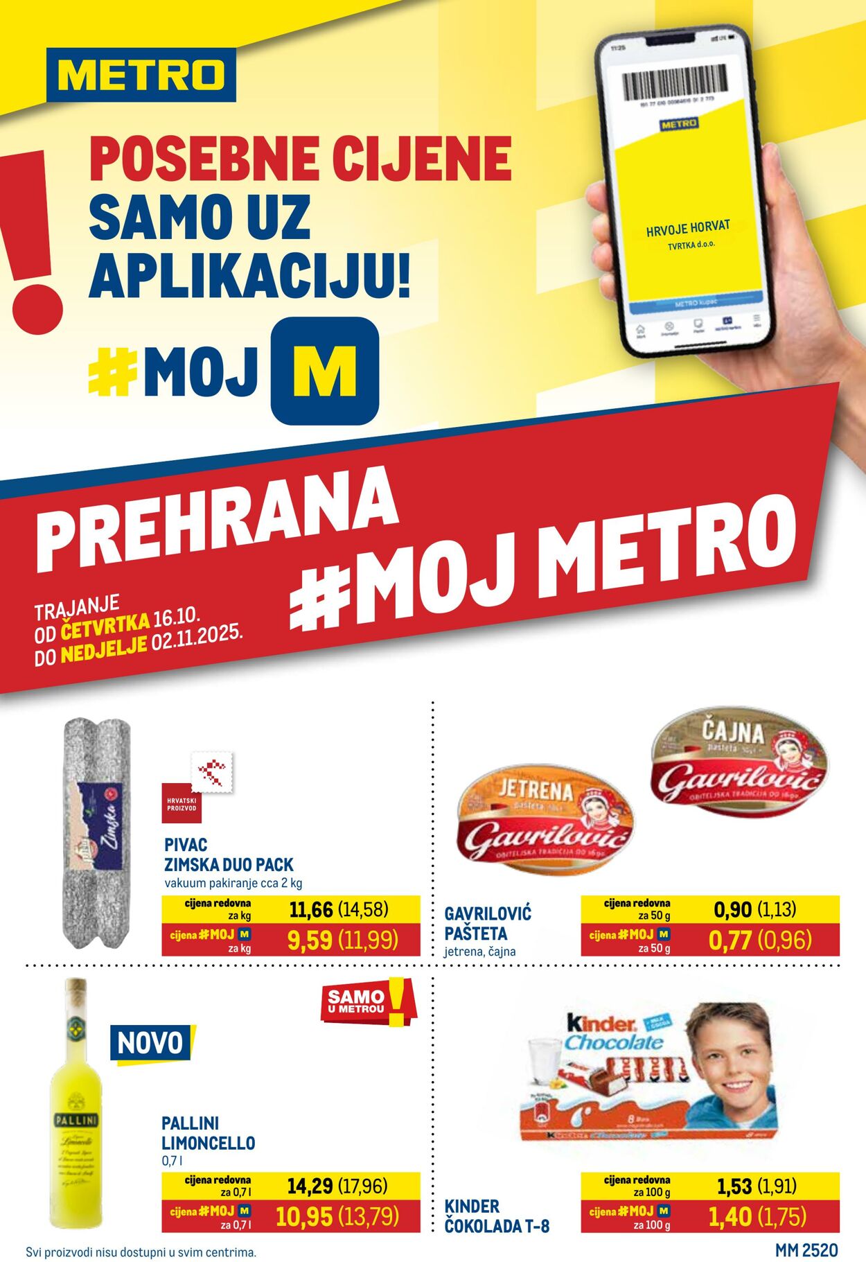 Katalog Metro 16.10.2025 - 02.11.2025