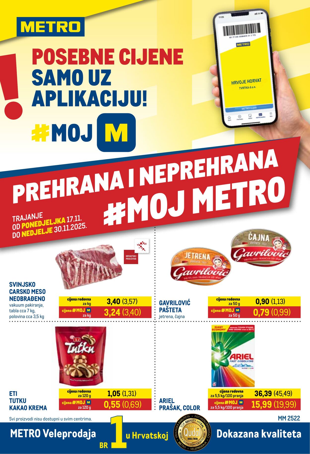 Katalog Metro 17.11.2025 - 30.11.2025