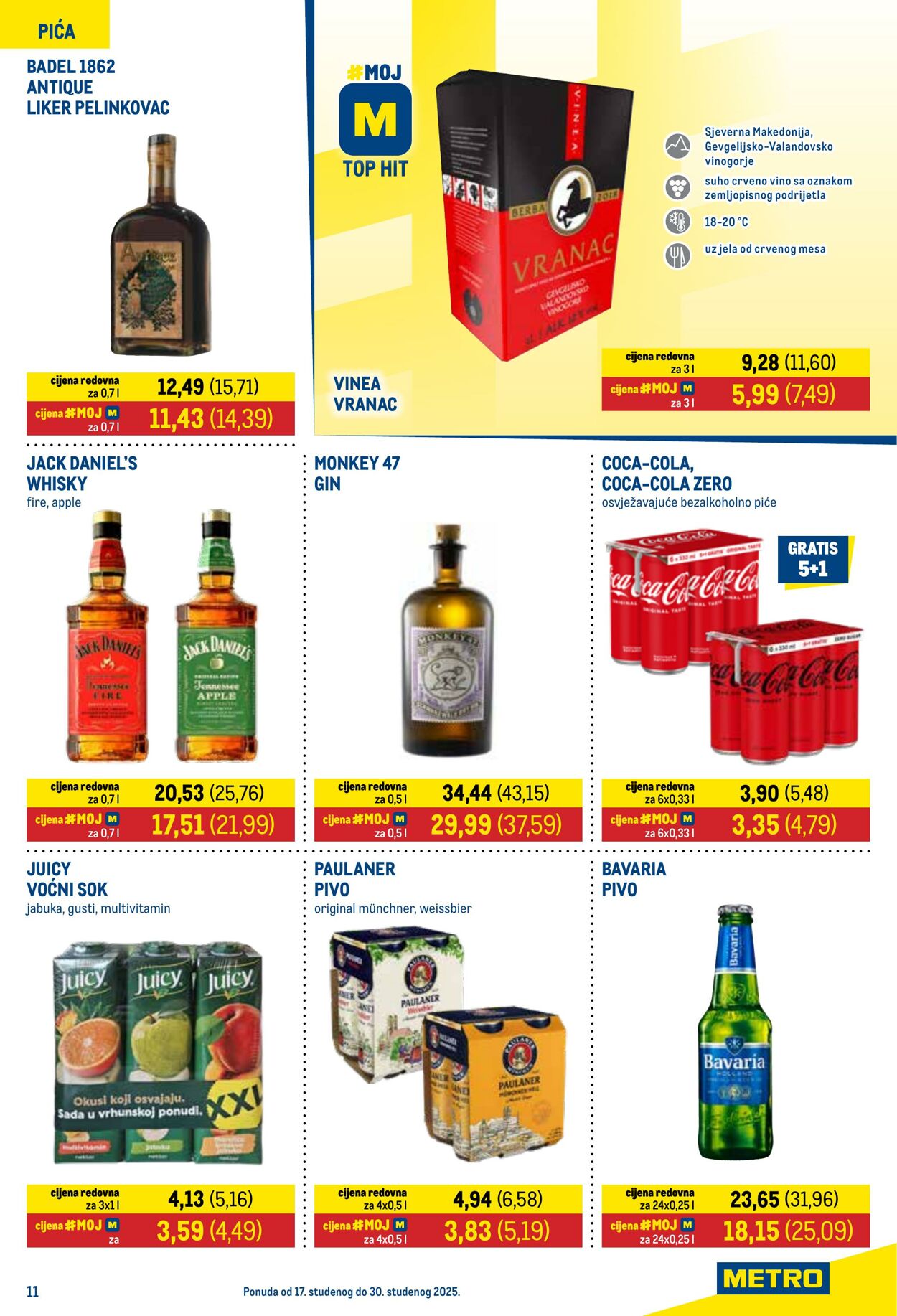 Katalog Metro 17.11.2025 - 30.11.2025