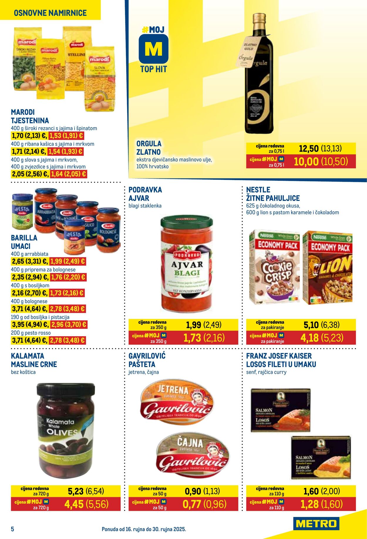 Katalog Metro 16.09.2025 - 30.09.2025