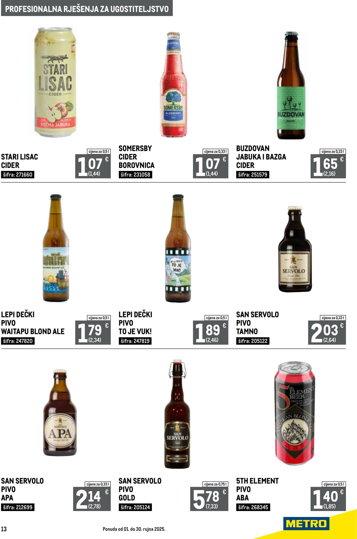 Katalog Metro 01.09.2025 - 30.09.2025