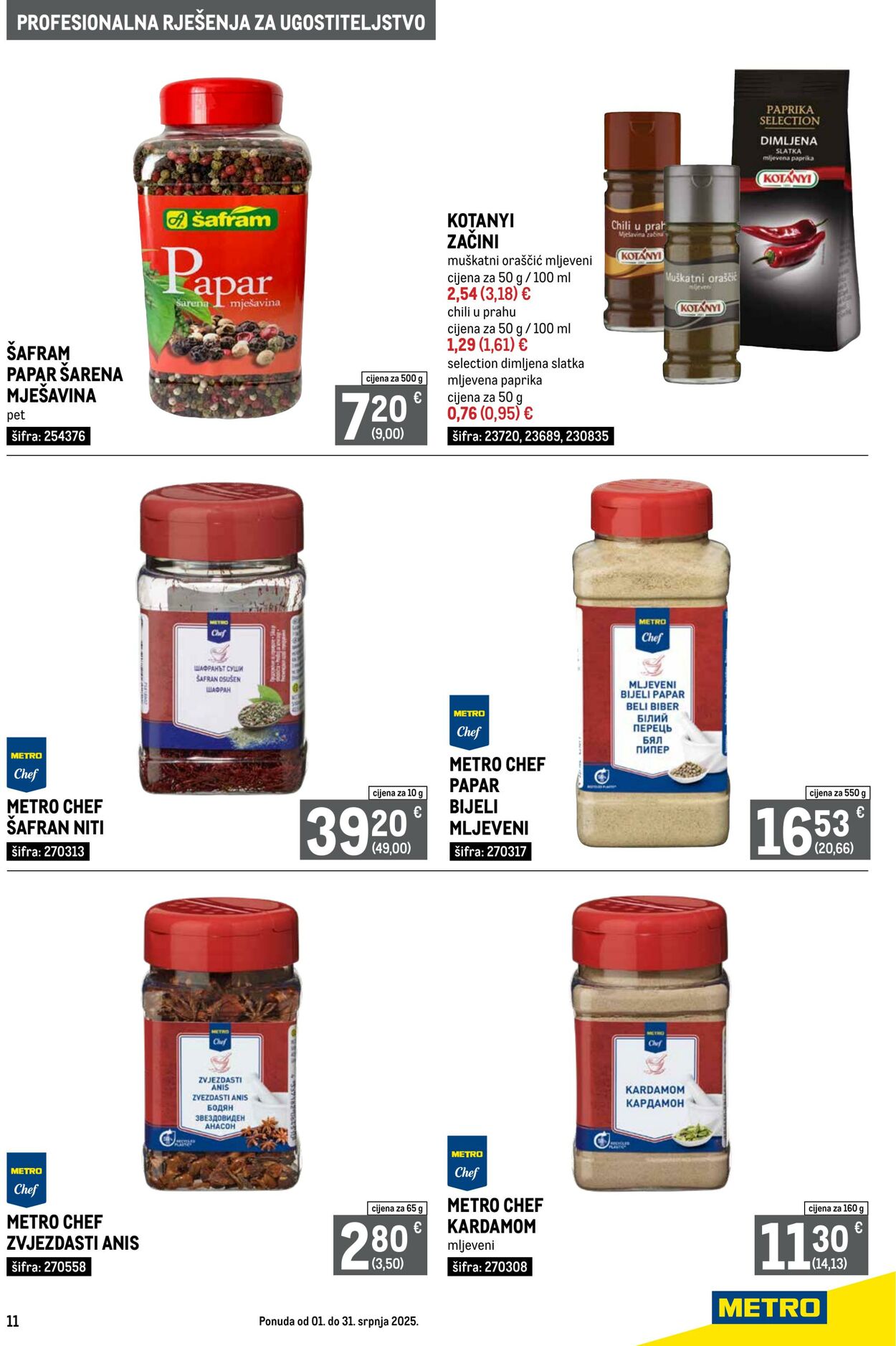 Katalog Metro 01.07.2025 - 31.07.2025