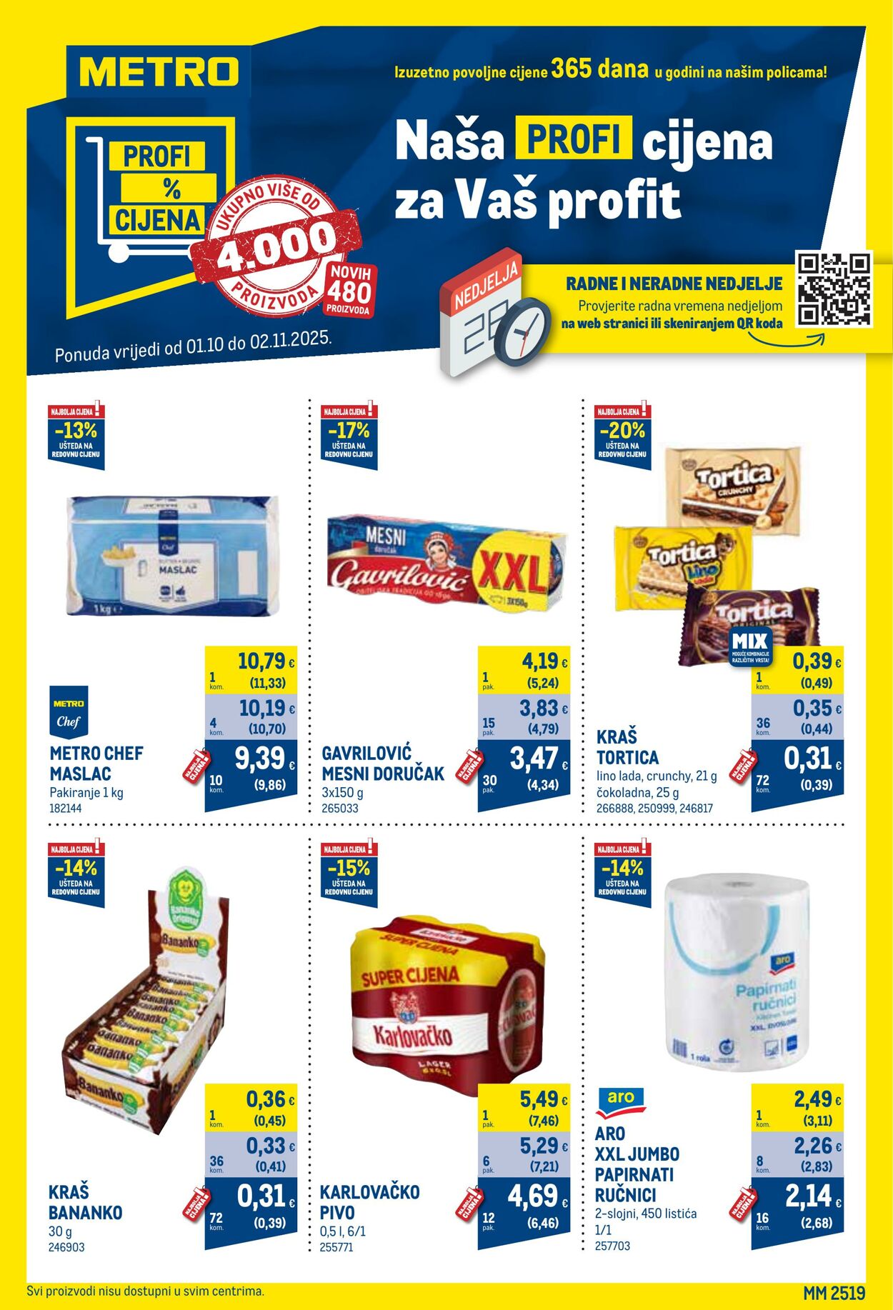 Katalog Metro 01.10.2025 - 02.11.2025