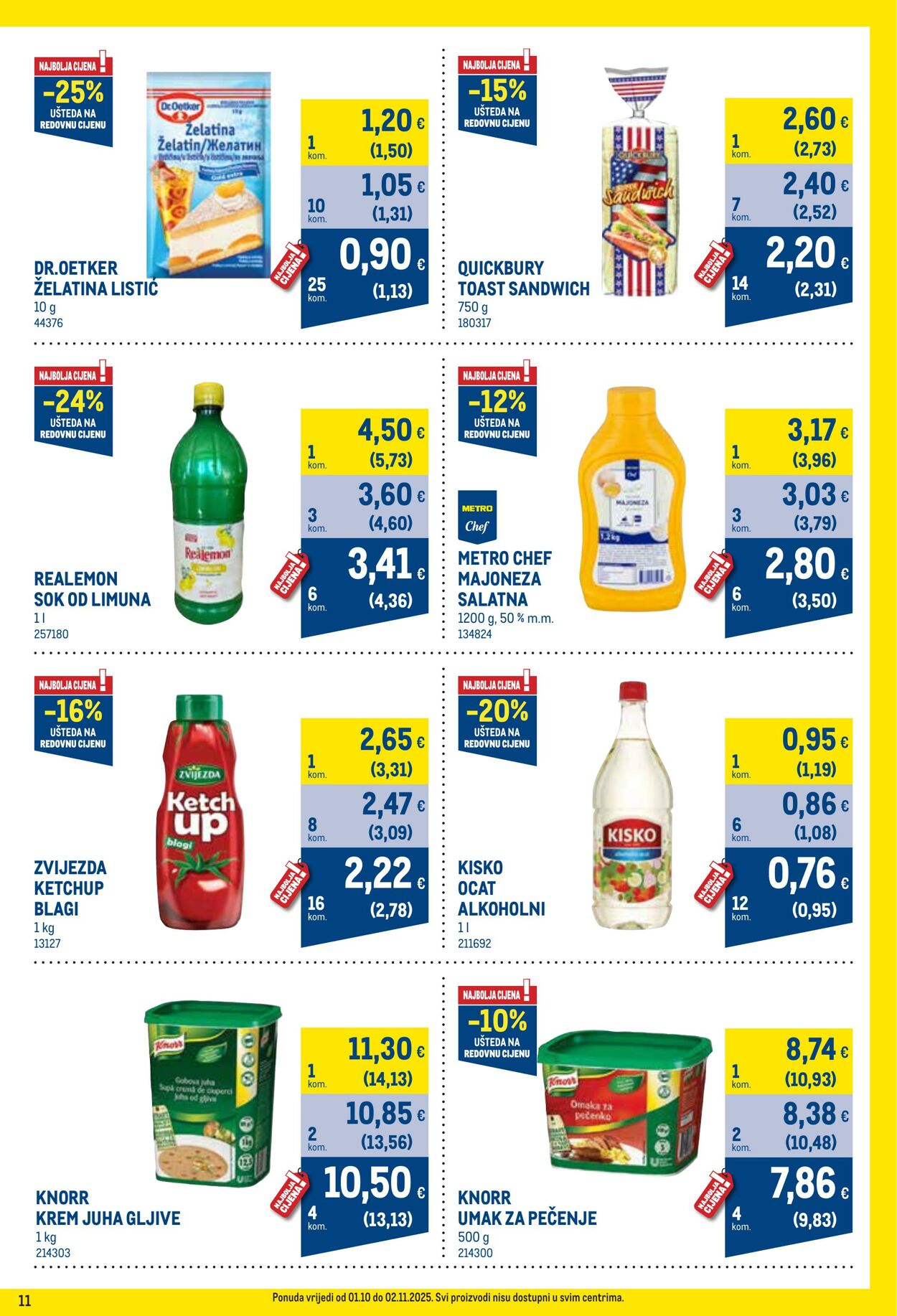 Katalog Metro 01.10.2025 - 02.11.2025