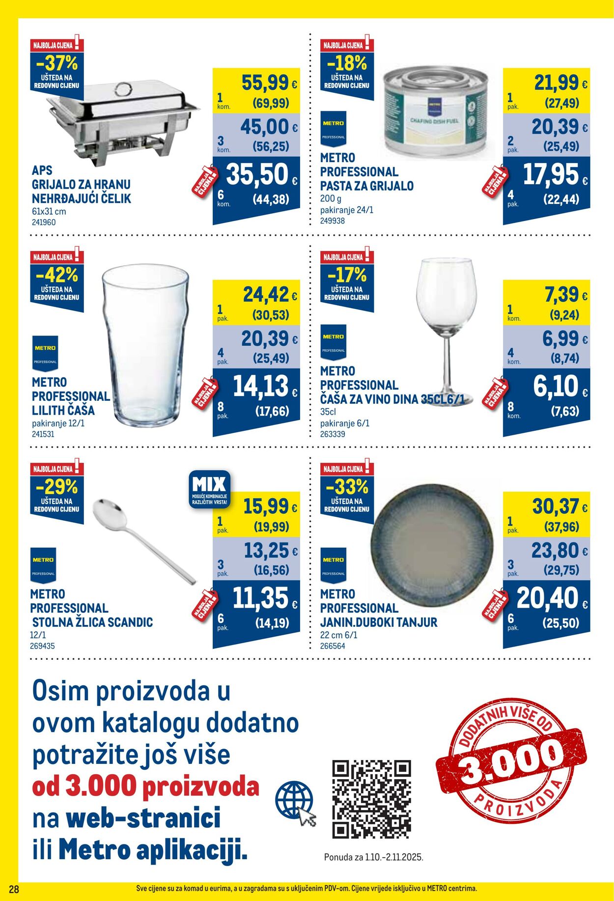 Katalog Metro 01.10.2025 - 02.11.2025