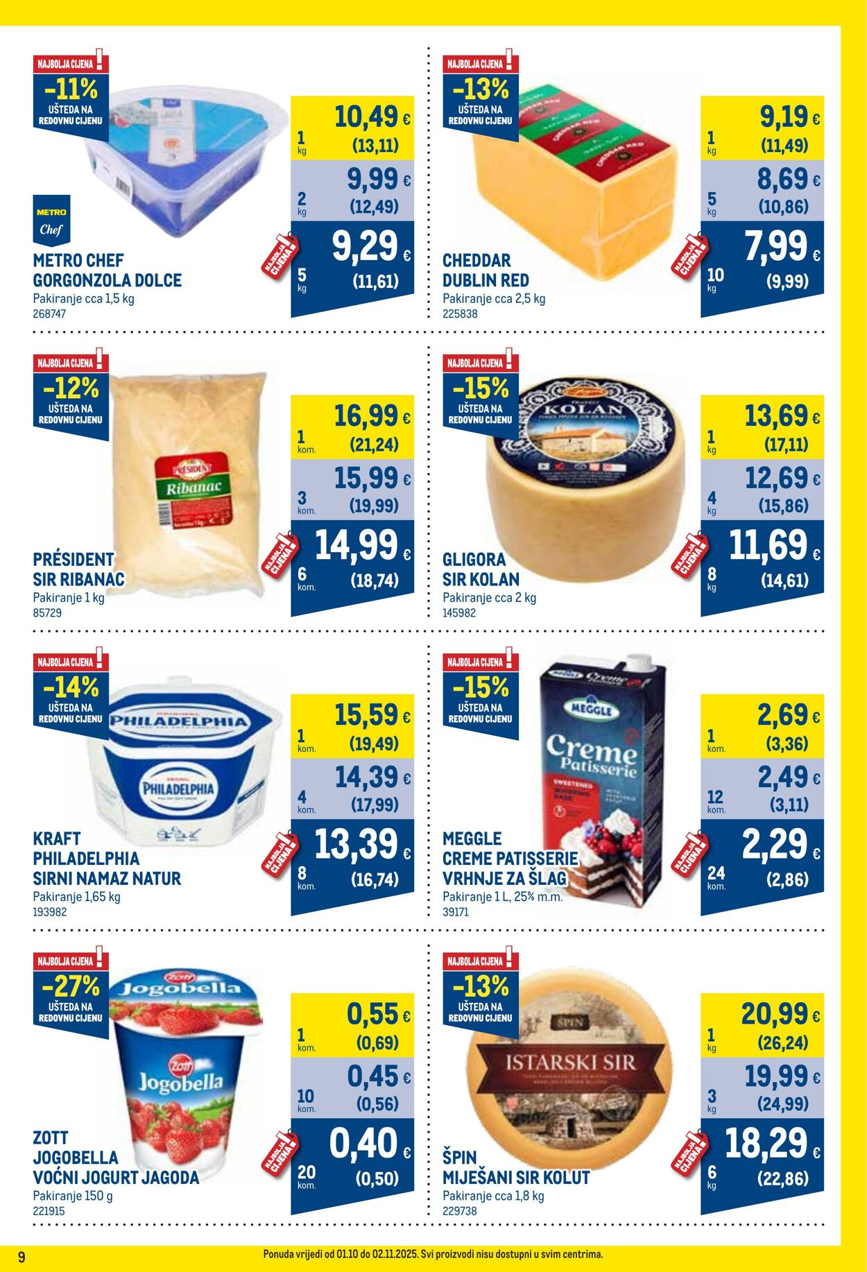 Katalog Metro 01.10.2025 - 02.11.2025
