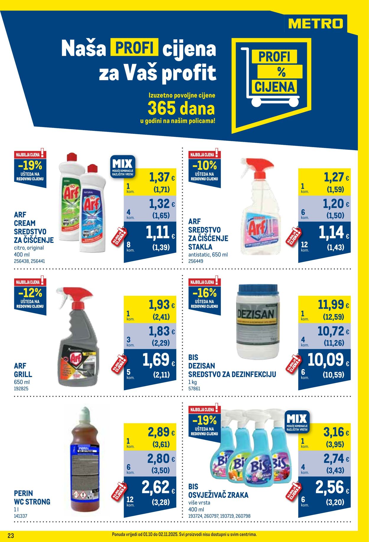 Katalog Metro 01.10.2025 - 02.11.2025