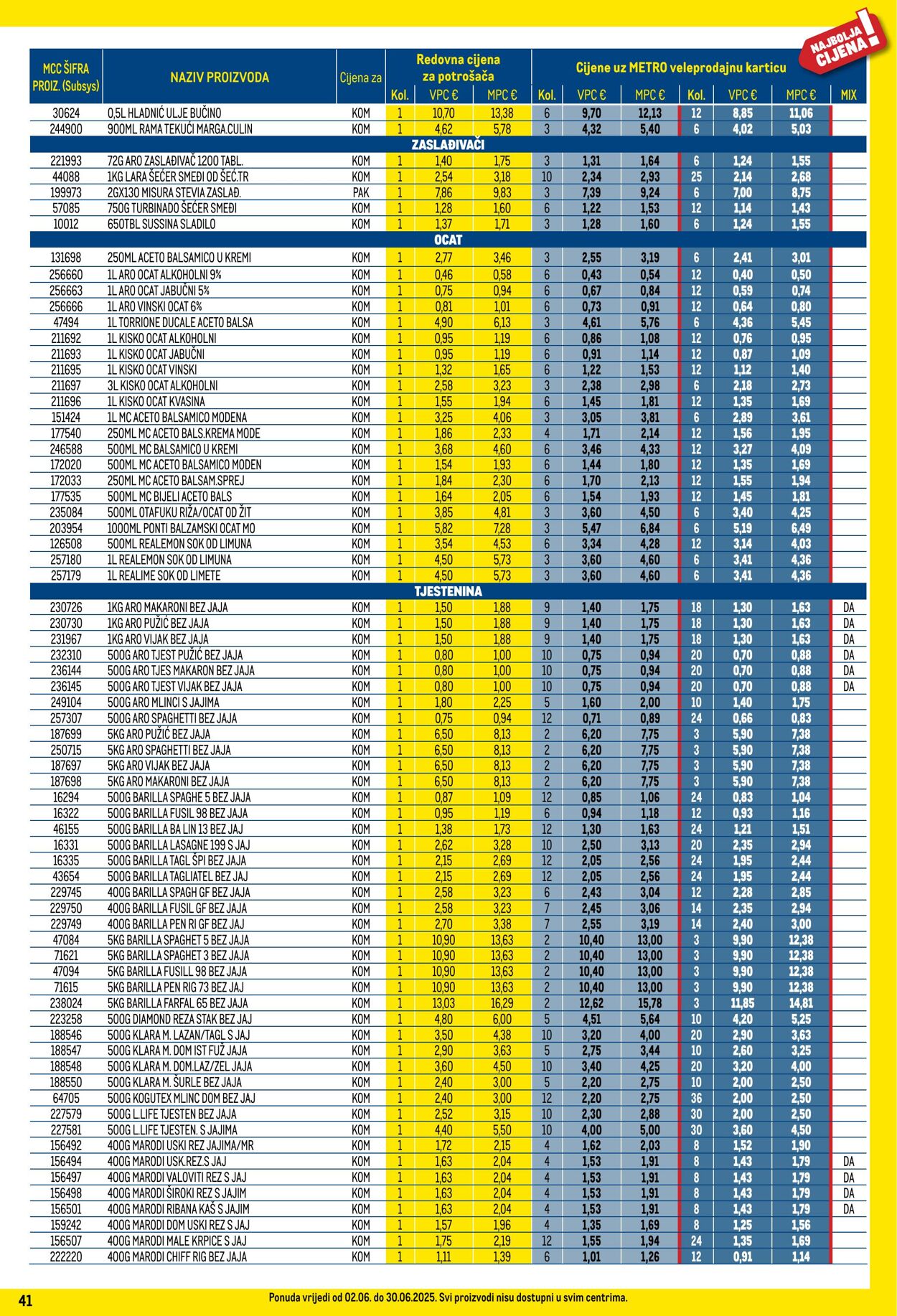 Katalog Metro 01.06.2025 - 30.06.2025