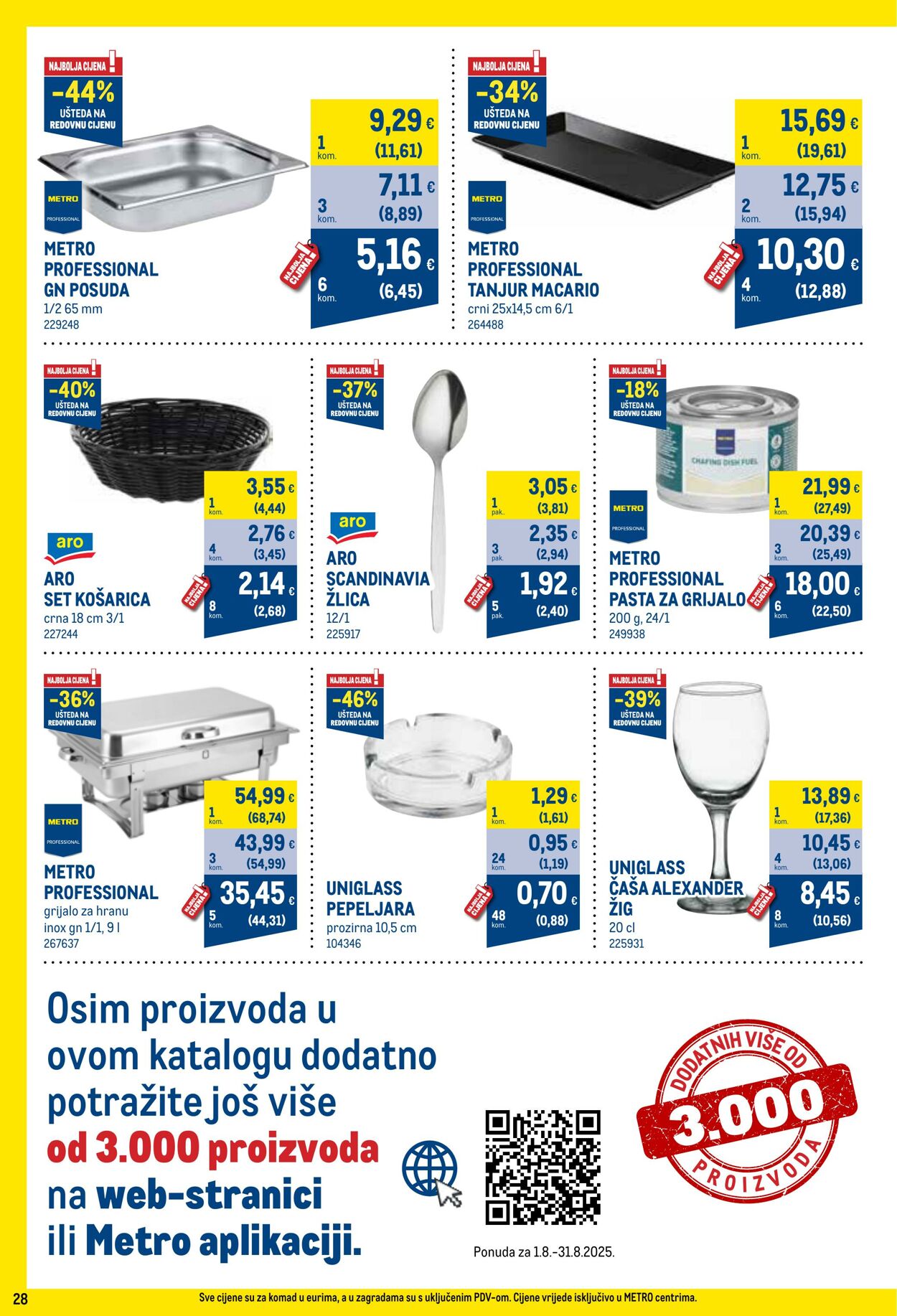 Katalog Metro 01.08.2025 - 31.08.2025