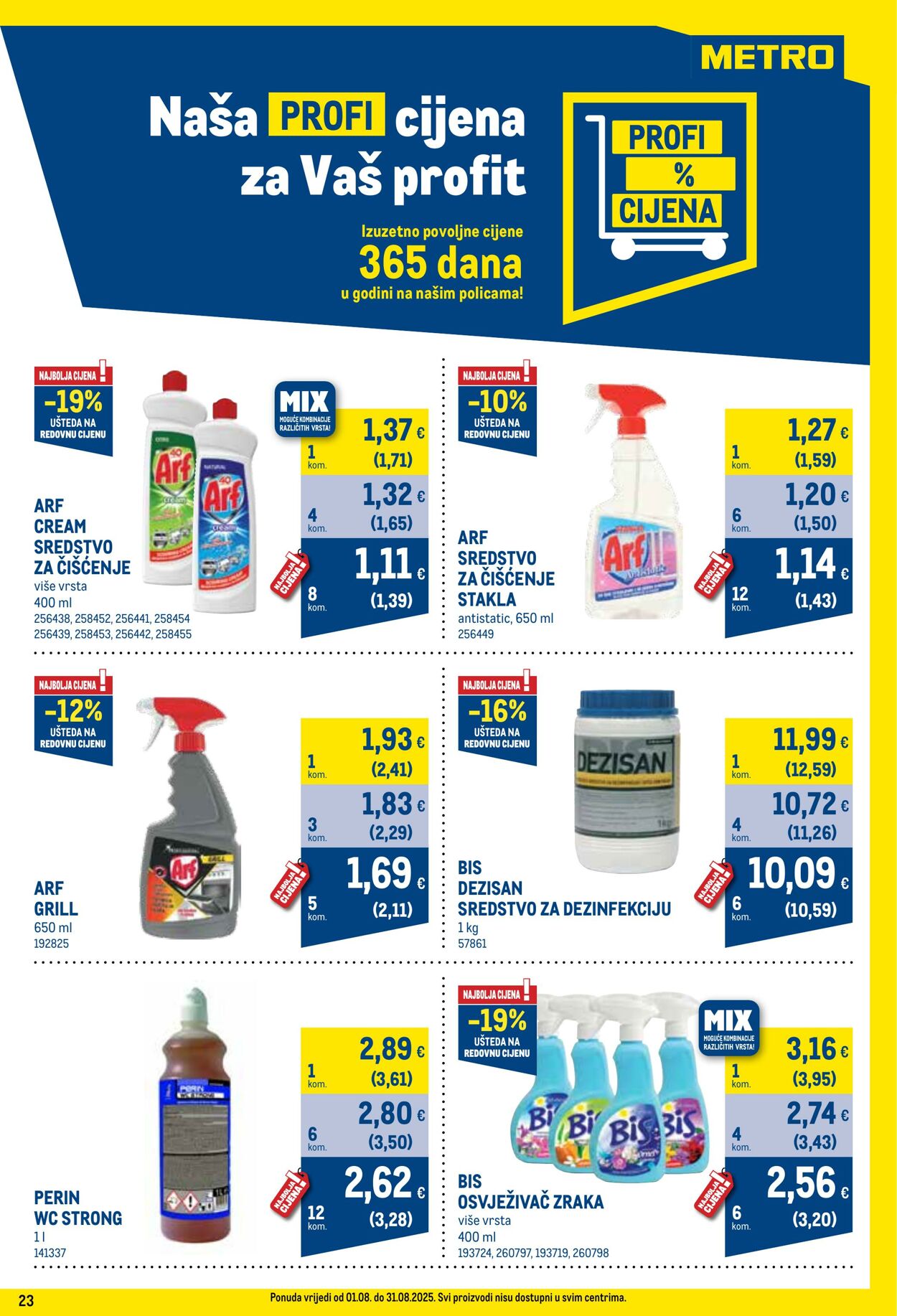Katalog Metro 01.08.2025 - 31.08.2025